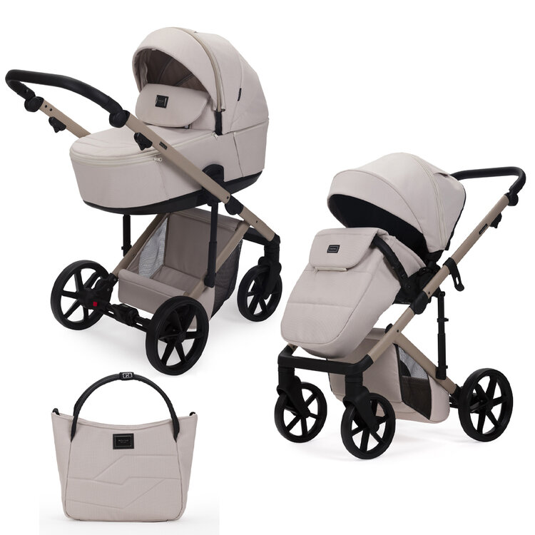 ADAMEX Kočárek kombinovaný Dolce Natura Vanilla Adamex