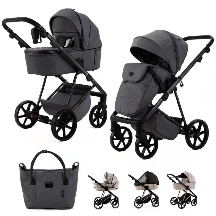 ADAMEX Kočárek kombinovaný Delta Natura Stone Adamex