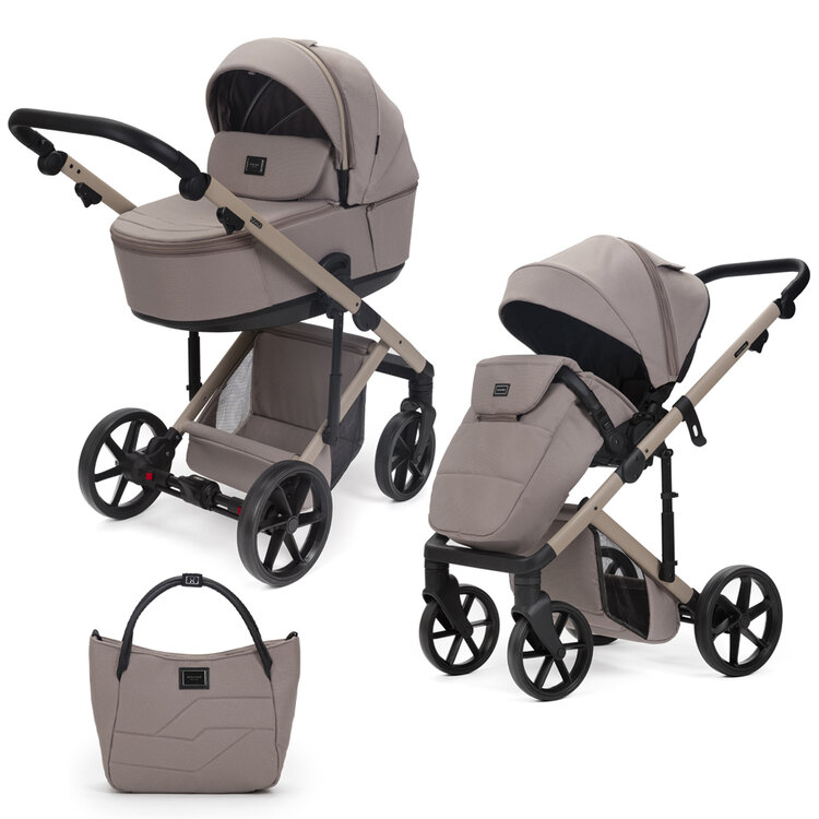 ADAMEX Kočárek kombinovaný Dolce Natura Cappuccino Adamex