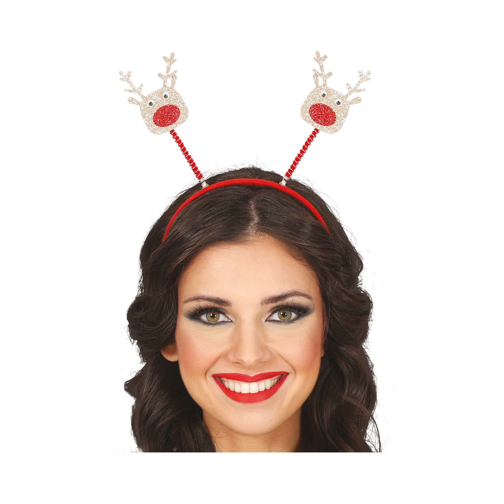 Vánoční čelenka se sobíky Albi Albi