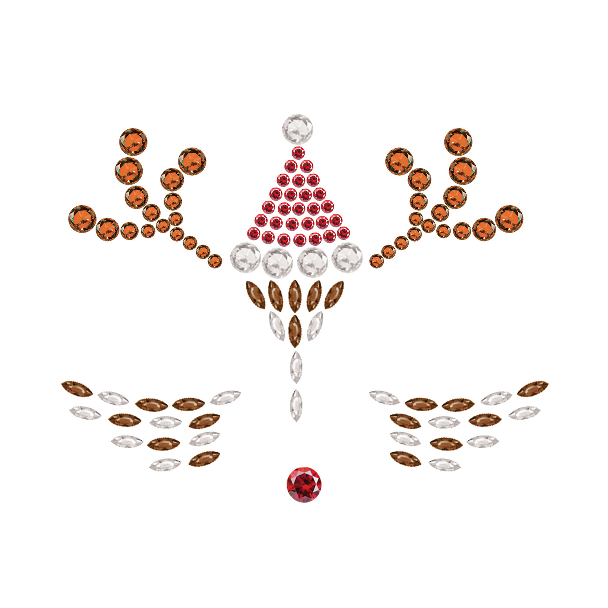 Kamínky na obličej Vánoční sob Albi Albi