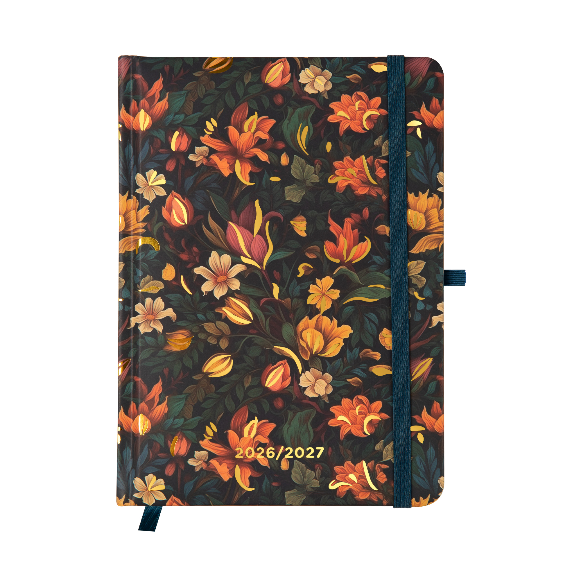 18 měsíční diář - Zlaté květy Albi Albi