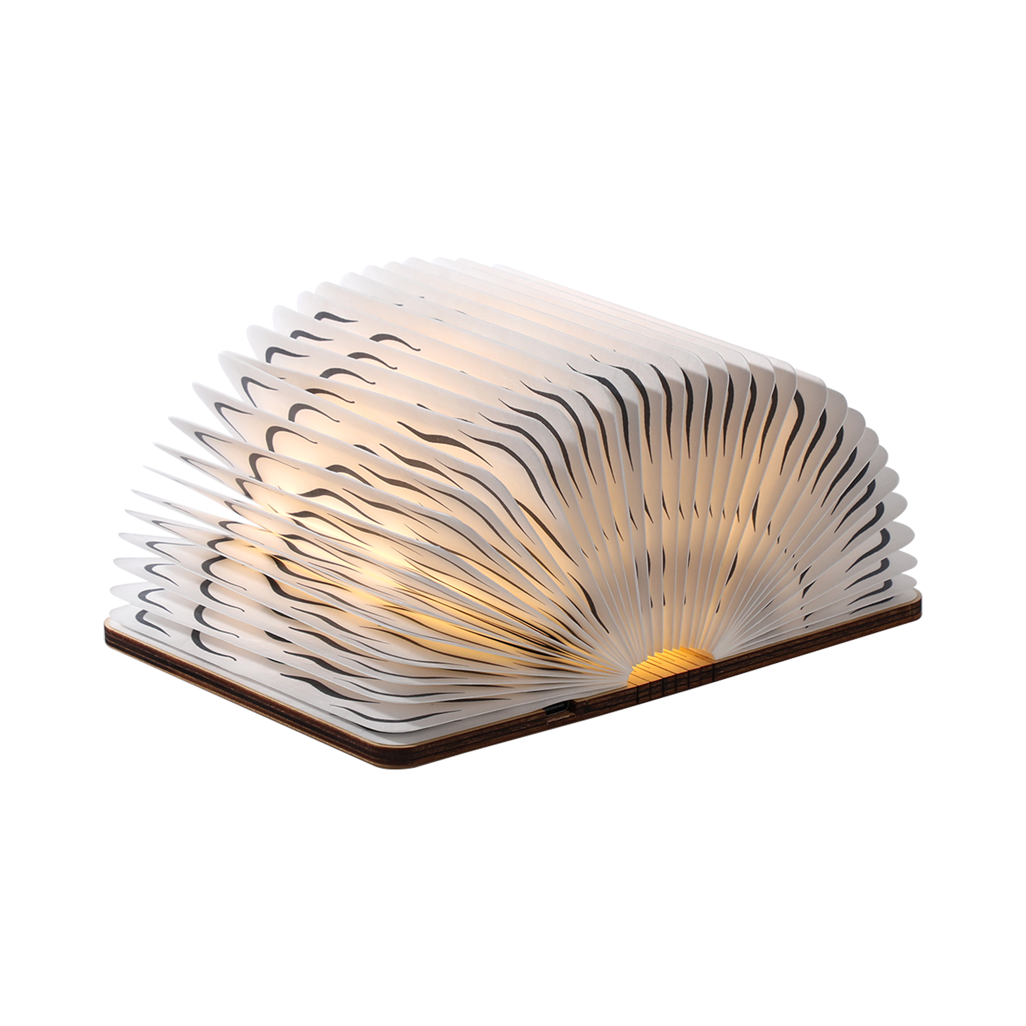 Skládací lampa - Vlnkovaná kniha Albi Albi