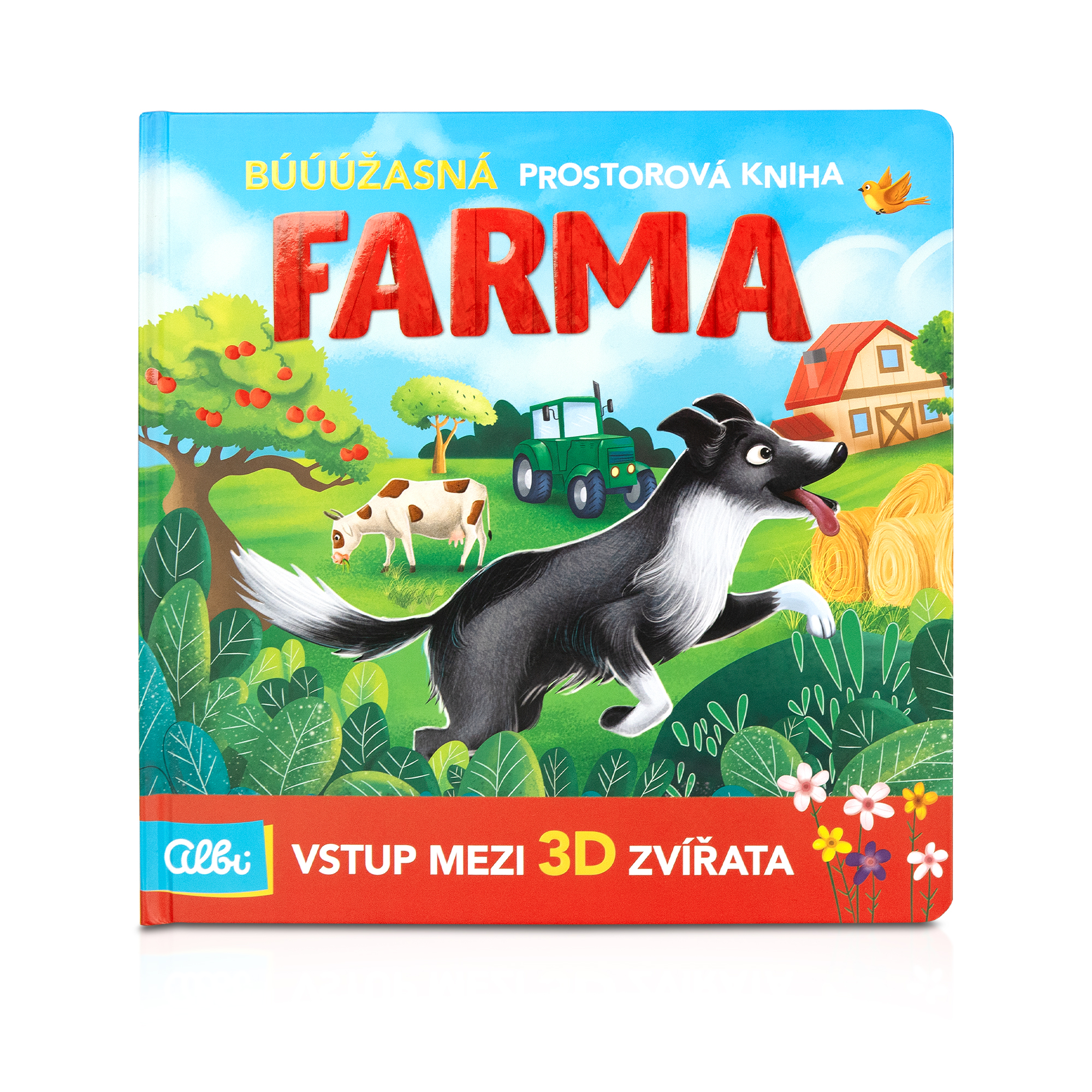 Prostorová 3D kniha - Farma Albi Albi