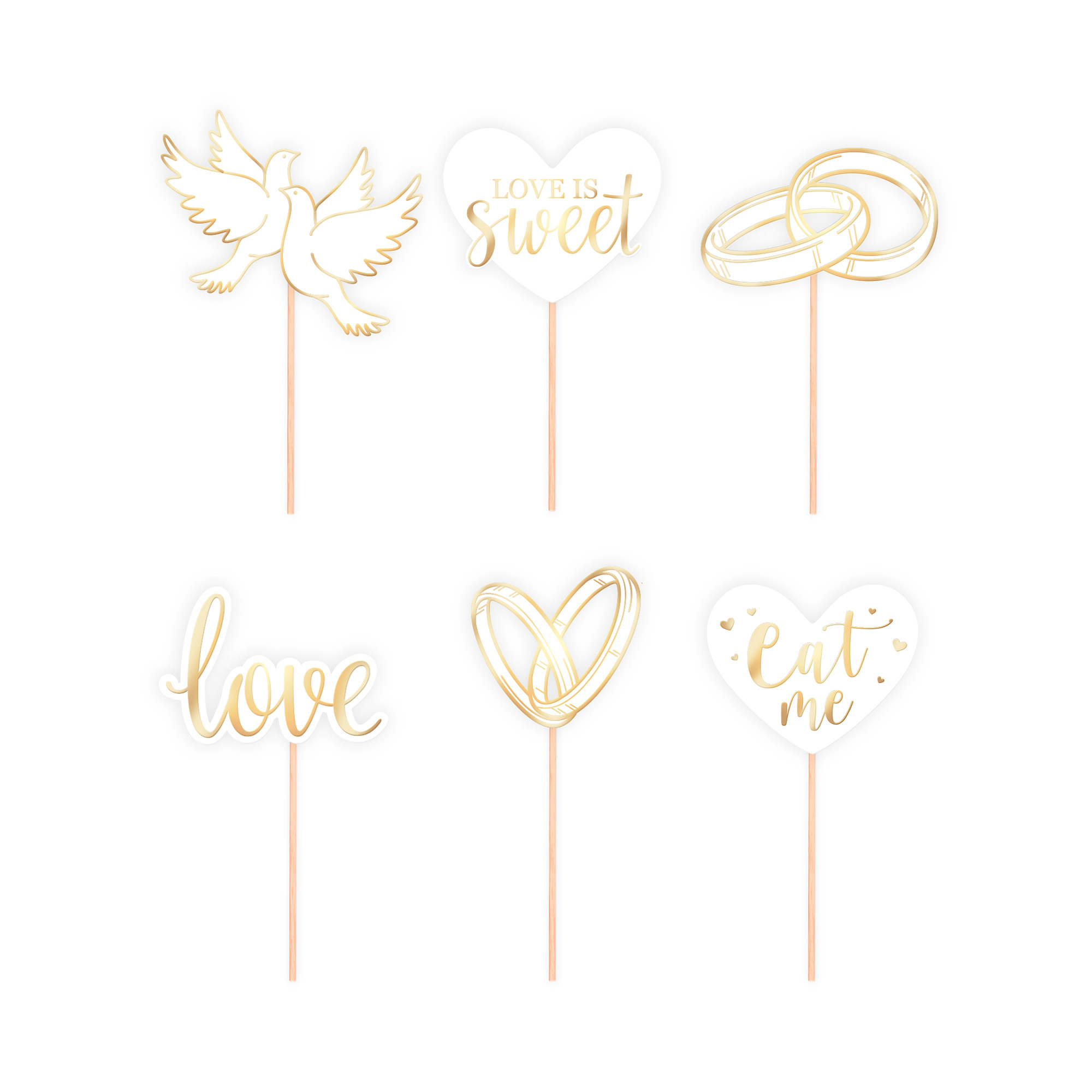 Zápich Svatba 12 ks Albi Albi