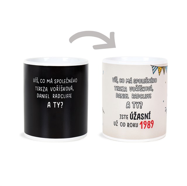 Měnicí hrnek - 1989 Albi Albi