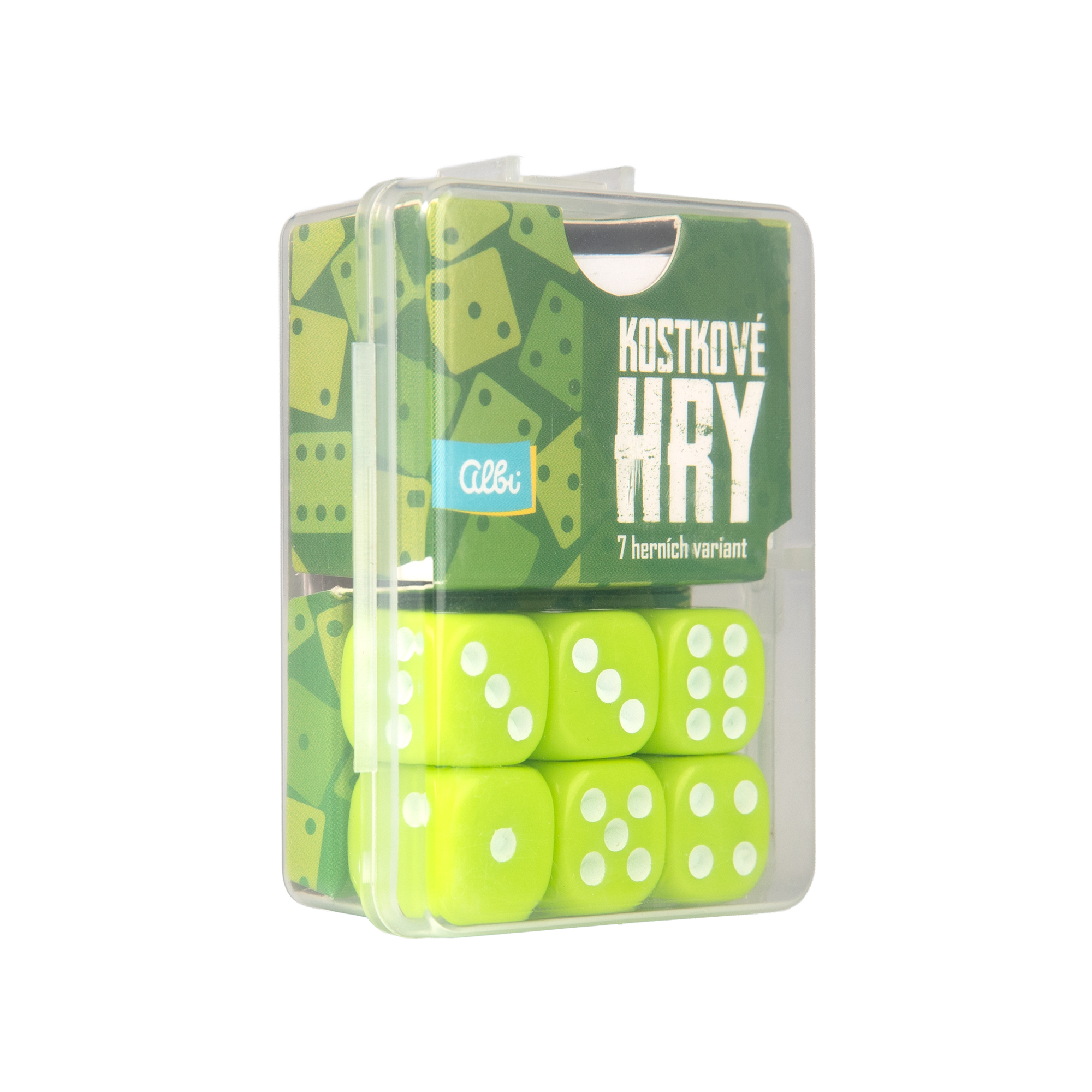 Zelené kostkové hry Albi Albi