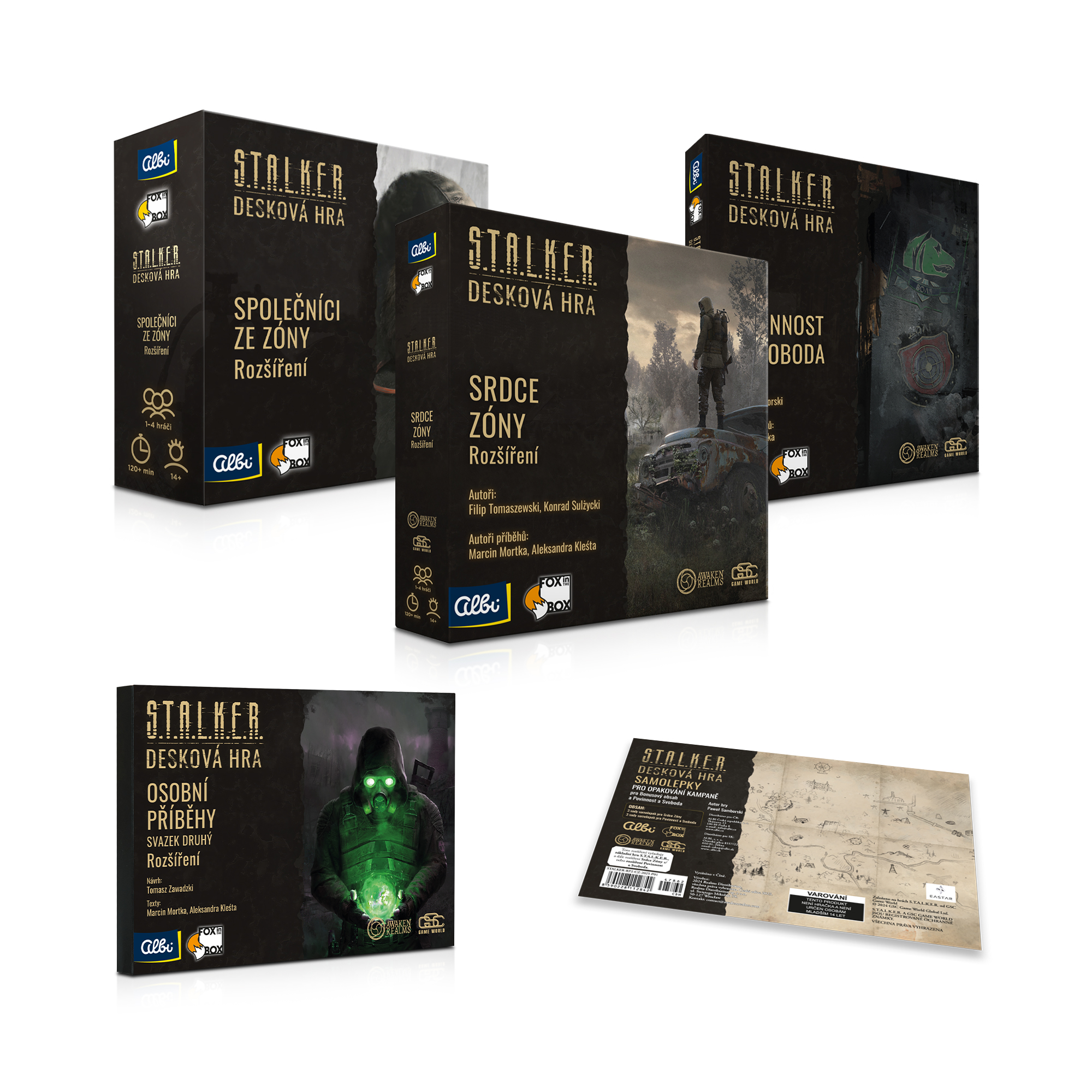 Výhodné balení - Stalker: Gameplay All in (druhá vlna) Albi Albi
