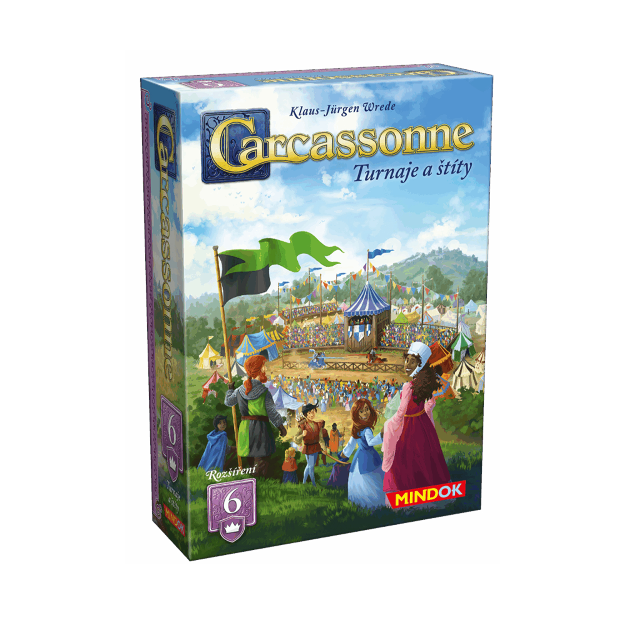 Carcassonne rozšíření 6: Turnaje a štíty (2025) Mindok Mindok