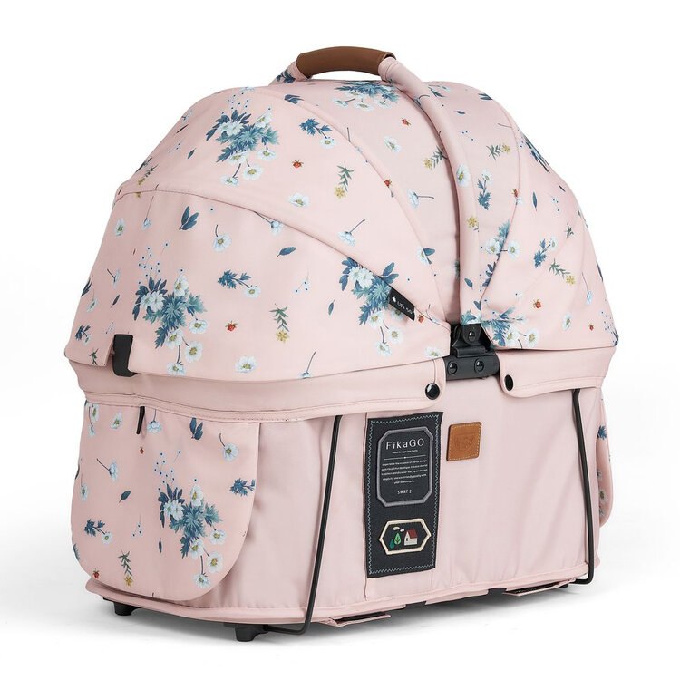 FIKAGO Nosič pro psy a kočky Sway2 Arctic Flower FIKAGO