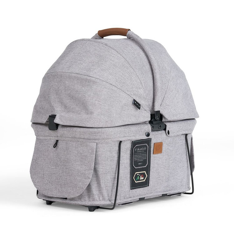 FIKAGO Nosič pro psy a kočky Sway2 Grey Husky FIKAGO