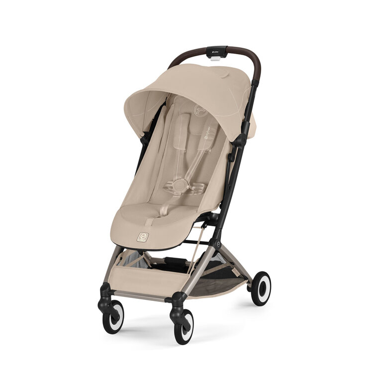 CYBEX Golfový kočárek Orfeo Taupe - Almond Beige Gold Cybex