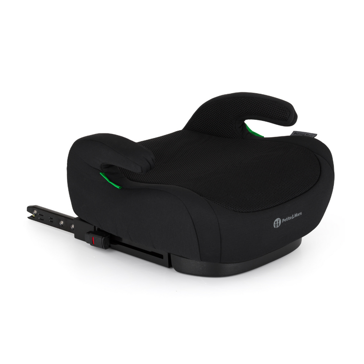 PETITE&MARS Podsedák Optimus Pro i-Size Air Coal Black  125 - 150 cm (22-36 kg) Petite&Mars