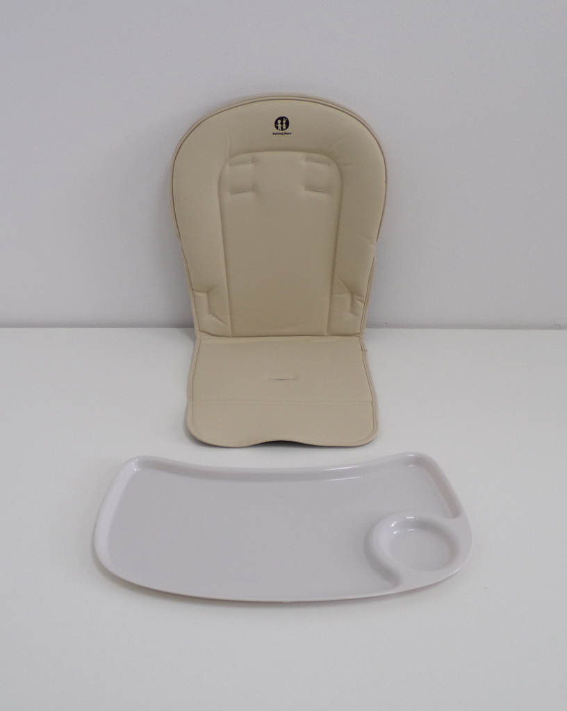 PETITE&MARS Potah sedáku a podnos k dětské židličke Gusto Jasmine Honey Petite&Mars