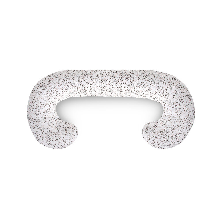 CEBA Polštář kojicí Cebuška Duo Žerzej Tiny Leaves 300 cm Ceba