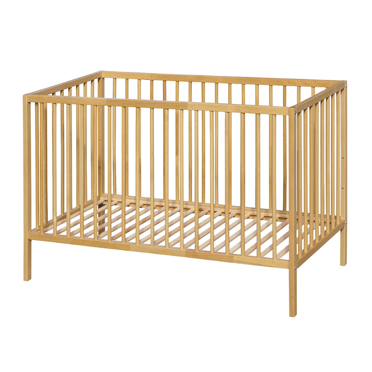 PETITE&MARS Postýlka dřevěná Nela Beach Wood 120x60 cm Petite&Mars