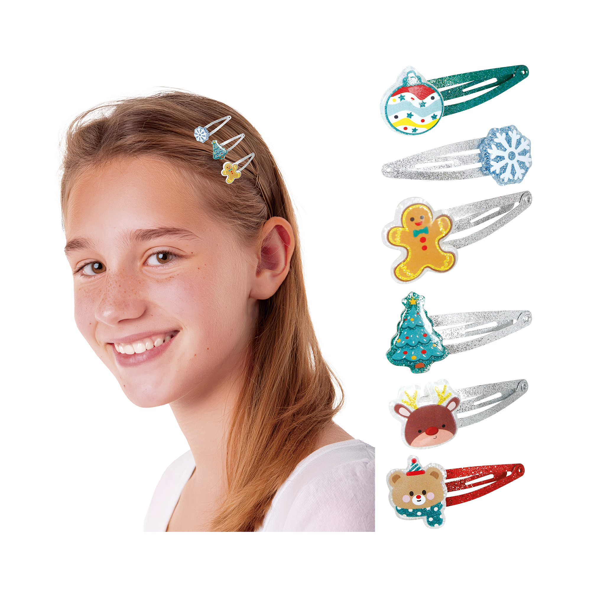Sponky do vlasů Vánoce 6 ks Albi Albi