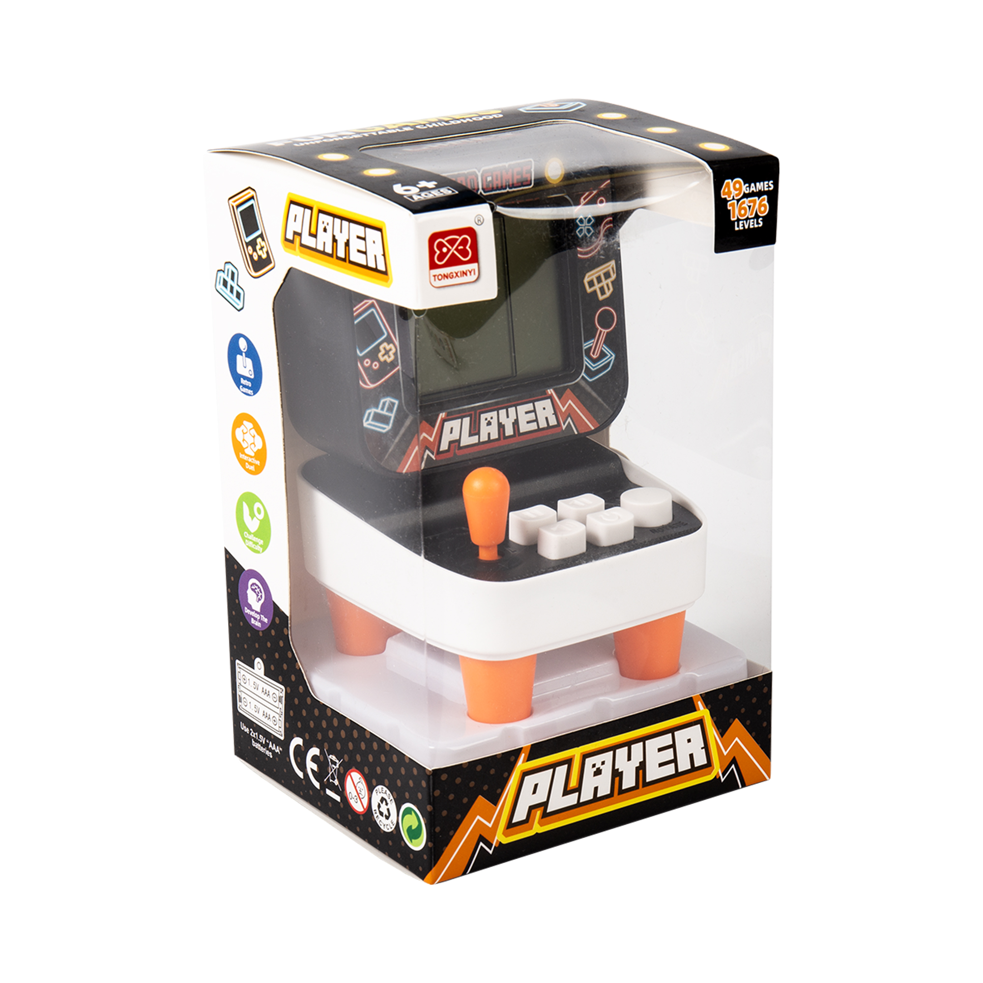 Mini arkádovka s černobílou obrazovkou Albi Albi