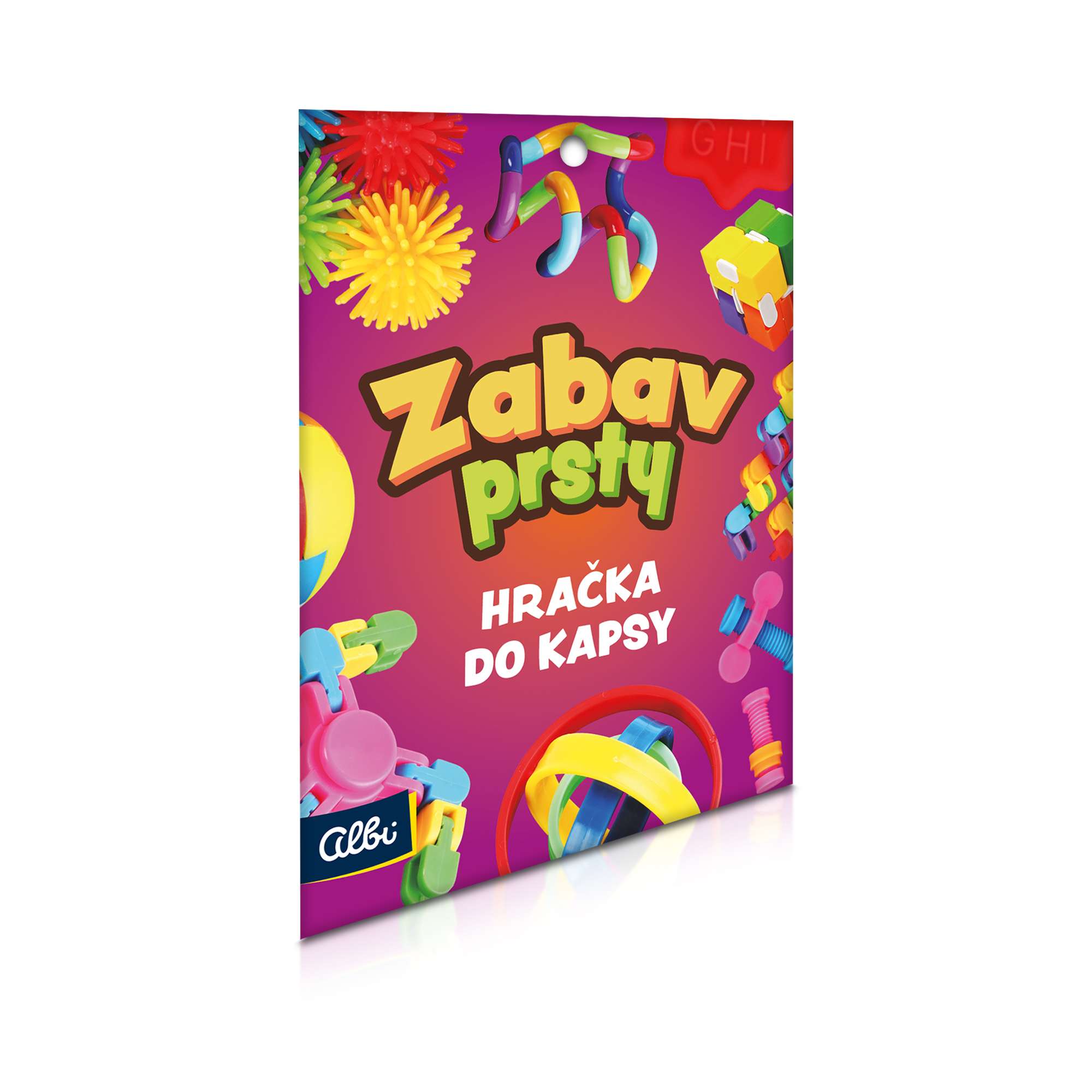 Zabav prsty - Hračka do kapsy Albi Albi