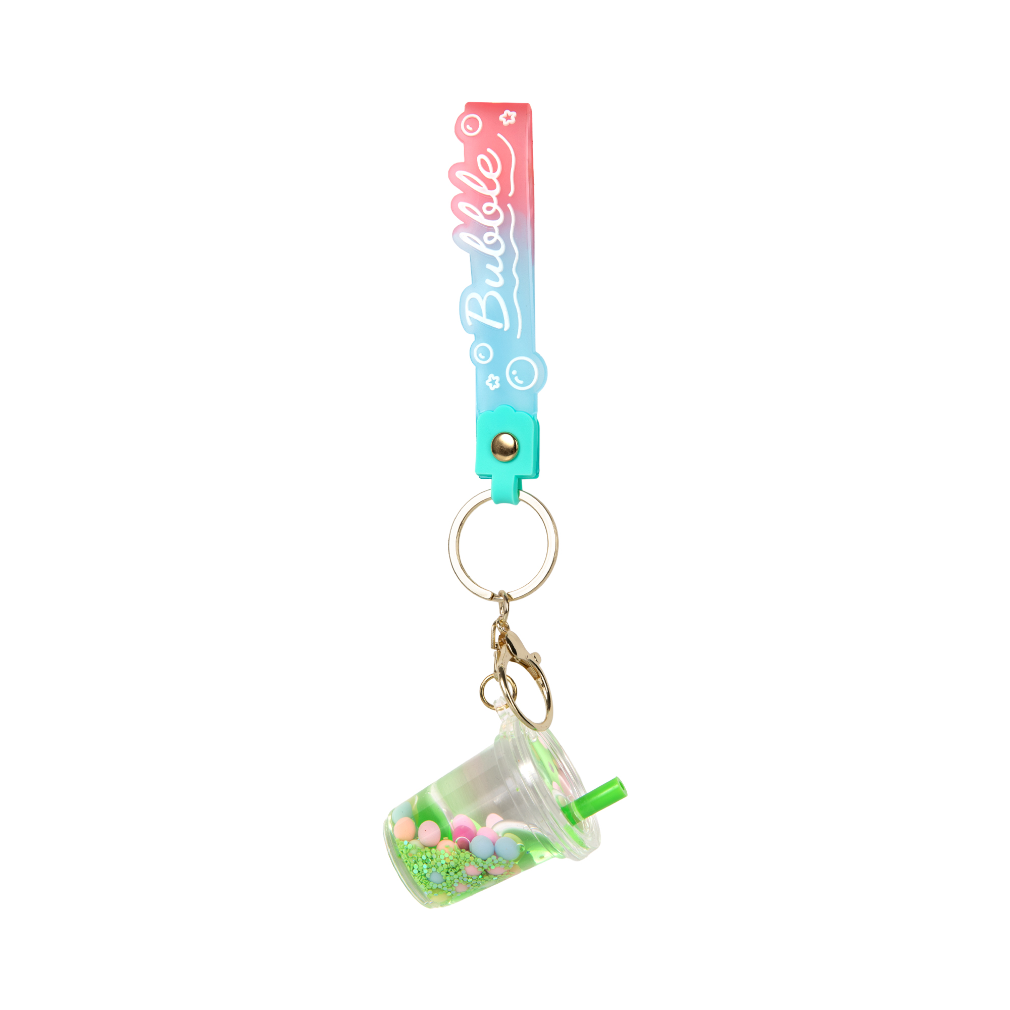 Klíčenka - Zelené bubble tea Albi Albi