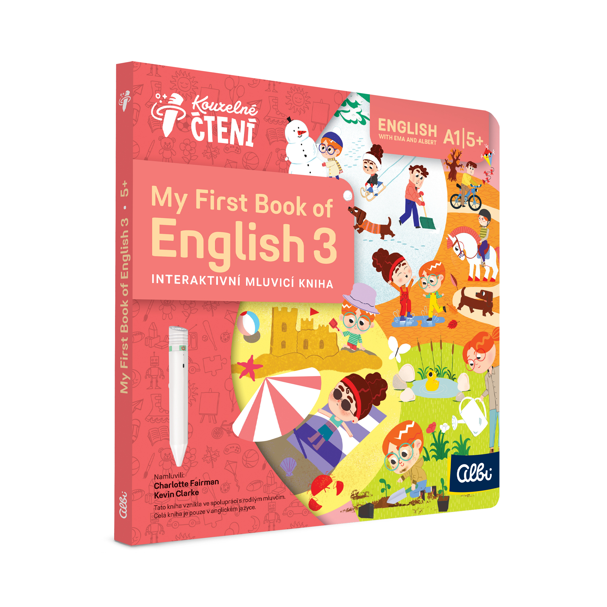 Kniha My First Book of English 3 - Actions Albi Albi