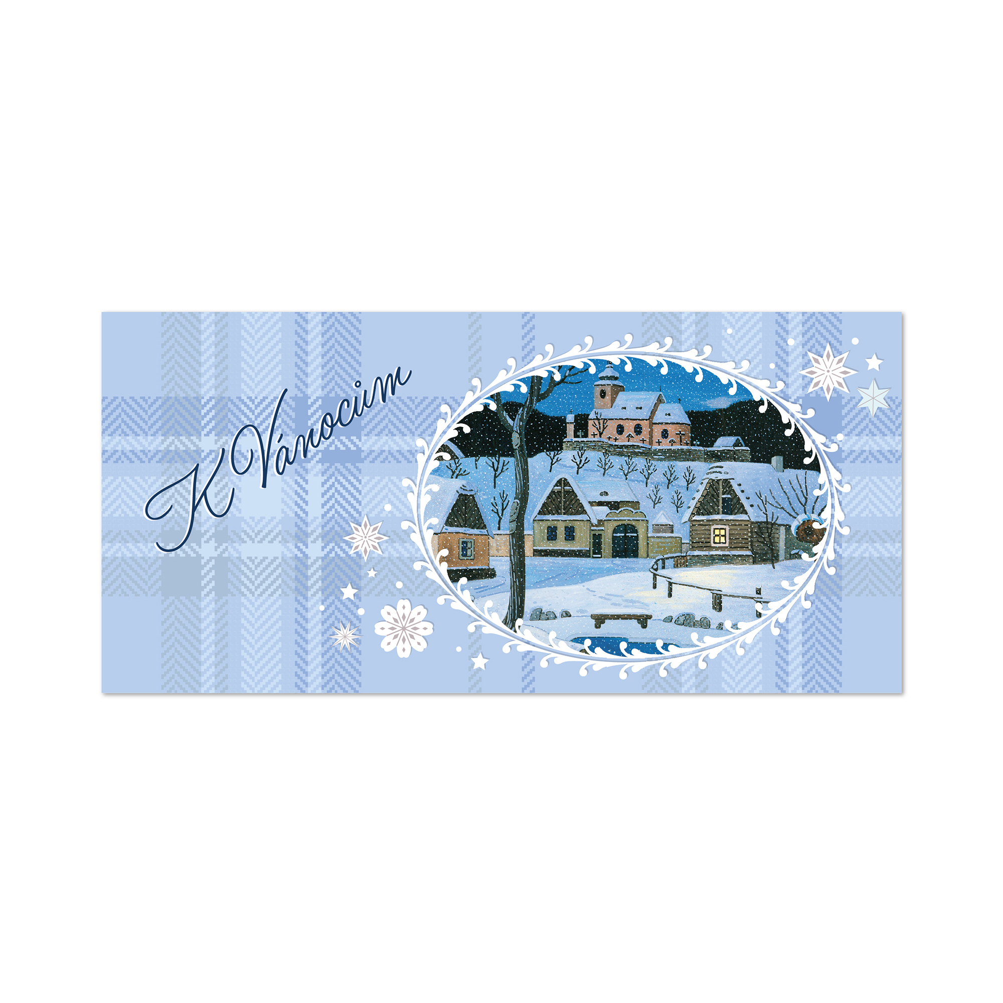 Přání s možností vložení peněz/poukázky - Josef Lada - K Vánocům Albi Albi