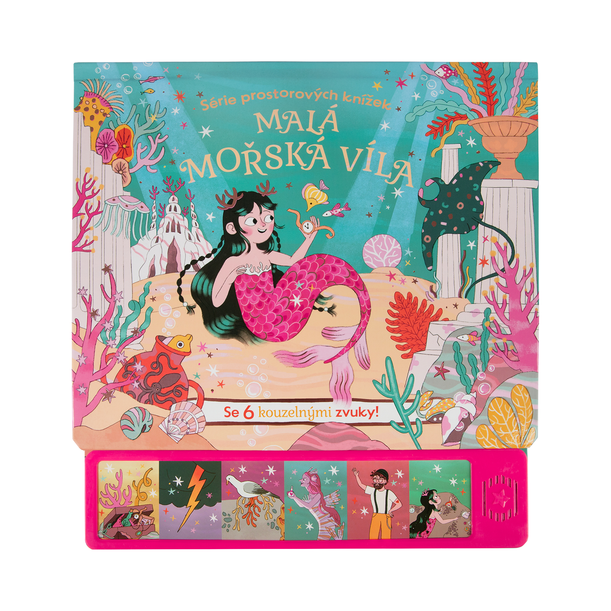 Malá mořská víla - Zvuková 3D kniha Albi Albi