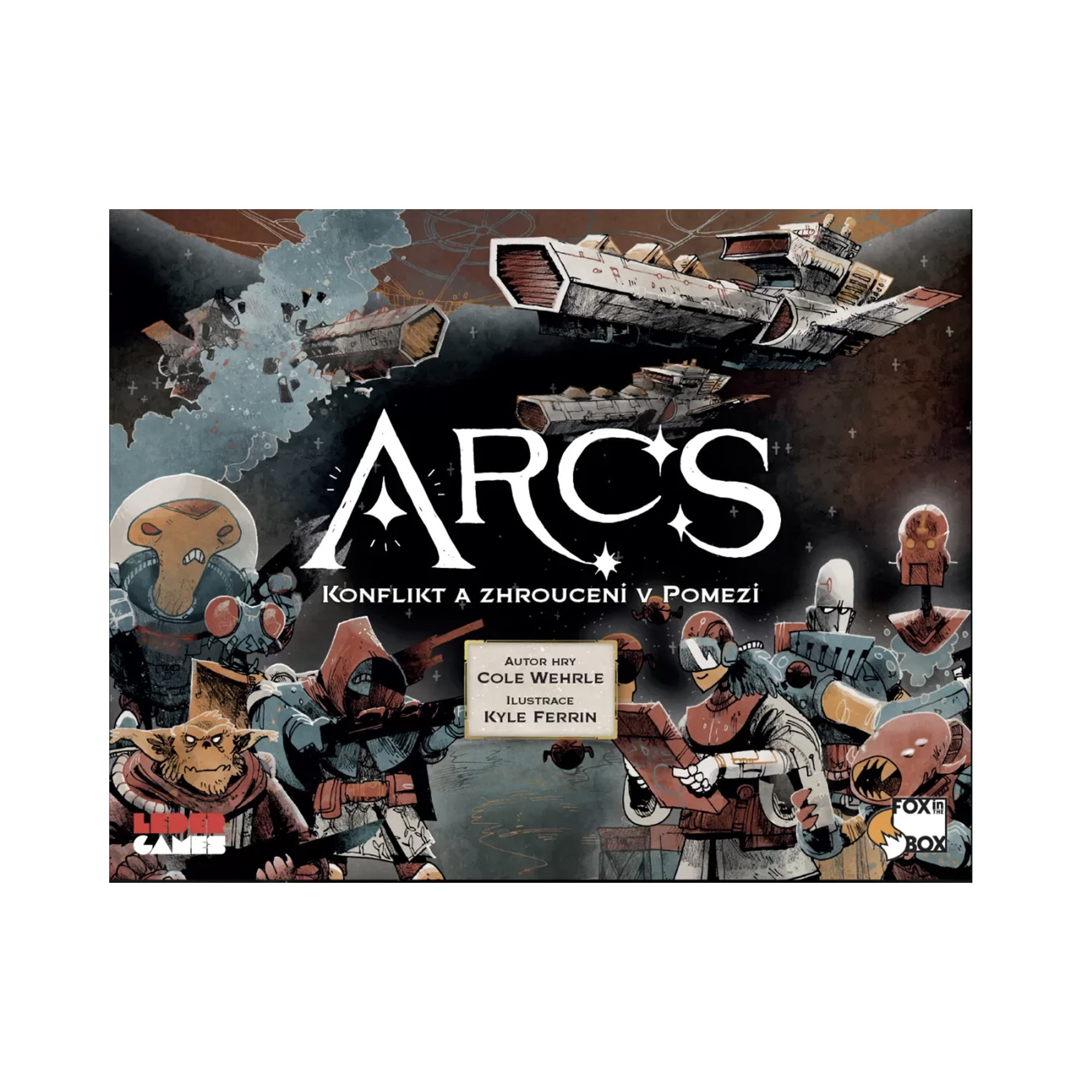 Arcs: Konflikt a zhroucení v Pomezí Fox in the box Fox in the box