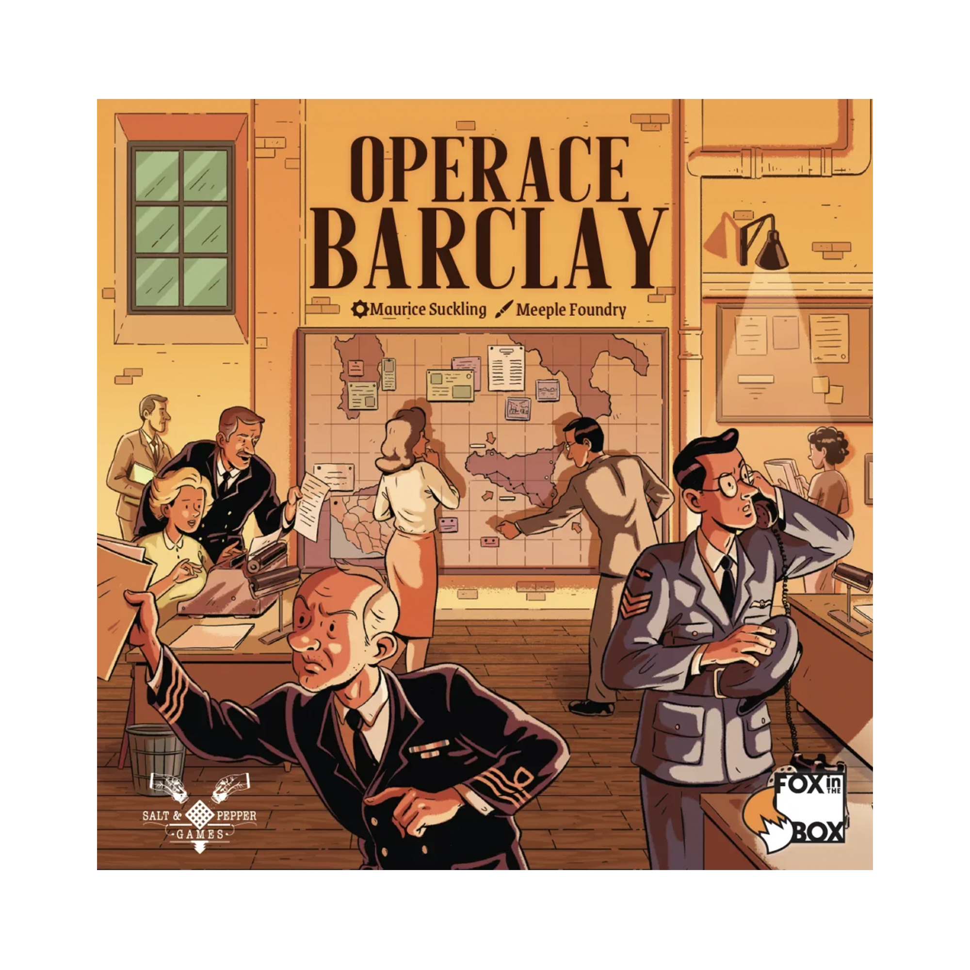 Operace Barclay Fox in the box Fox in the box