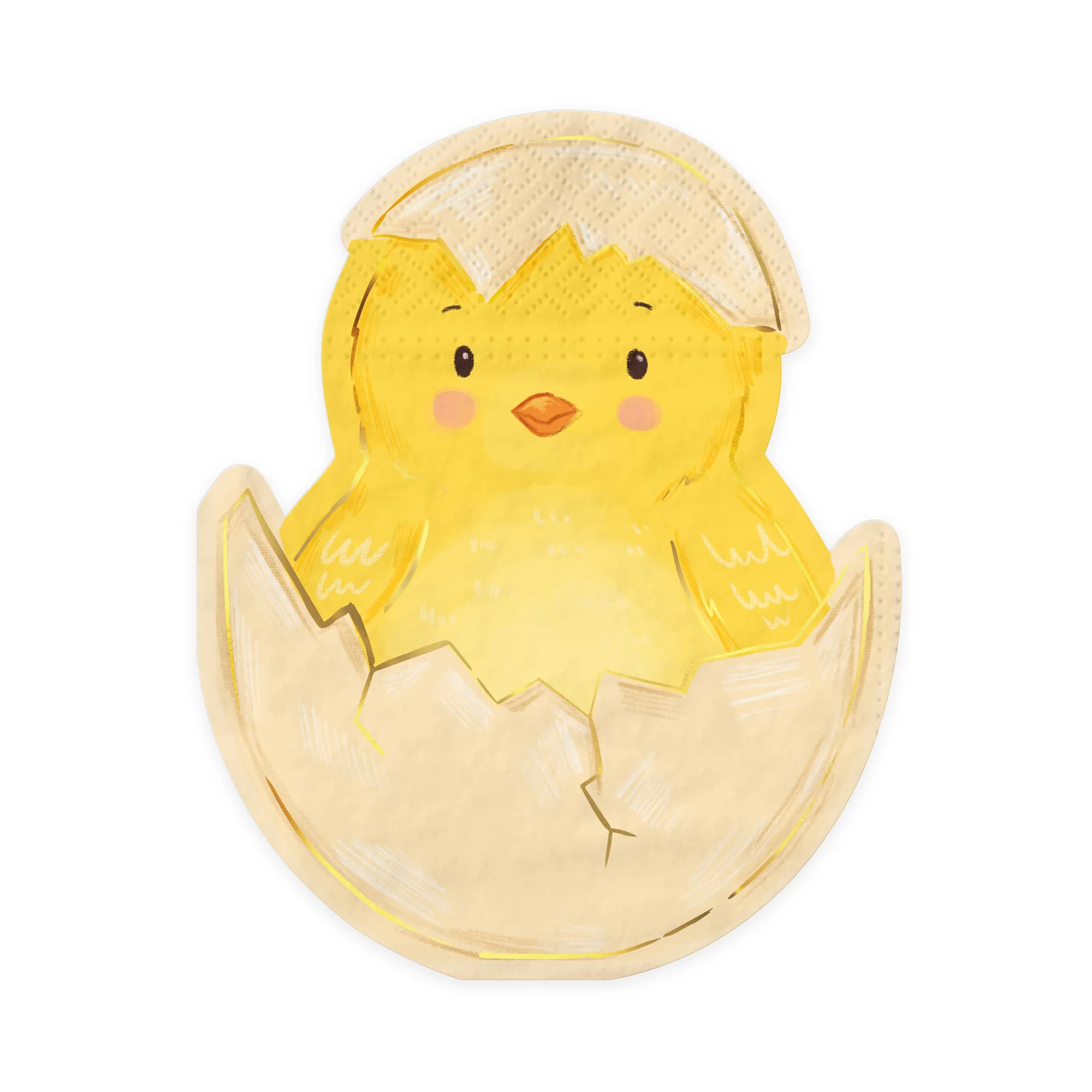 Ubrousky Kuřátko ve skořápce 10 ks Albi Albi