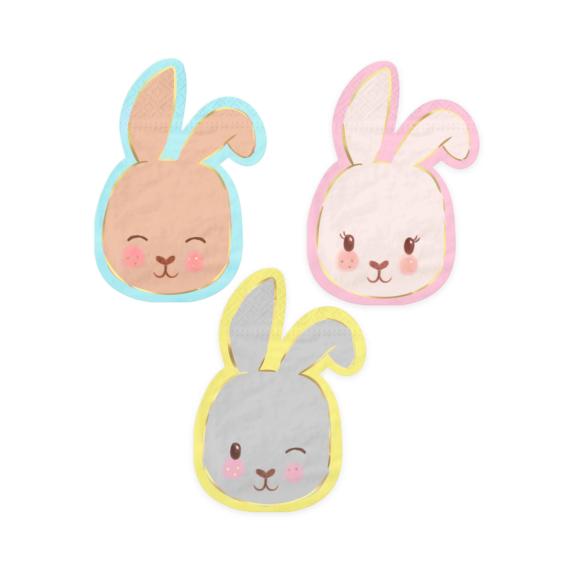 Ubrousky Zajíčci mix 10 ks Albi Albi