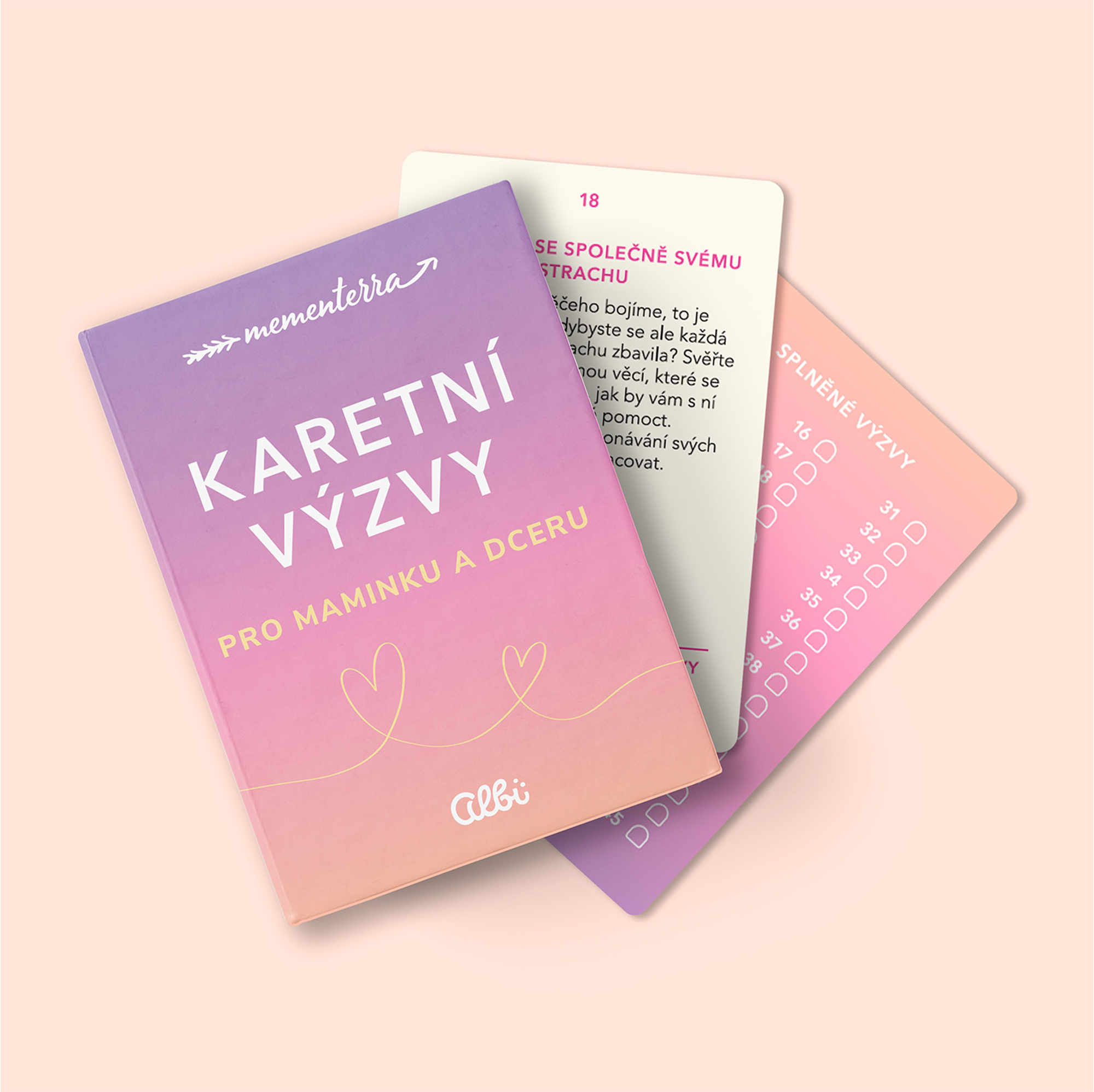 Karetní výzvy - Pro maminku a dceru Albi Albi