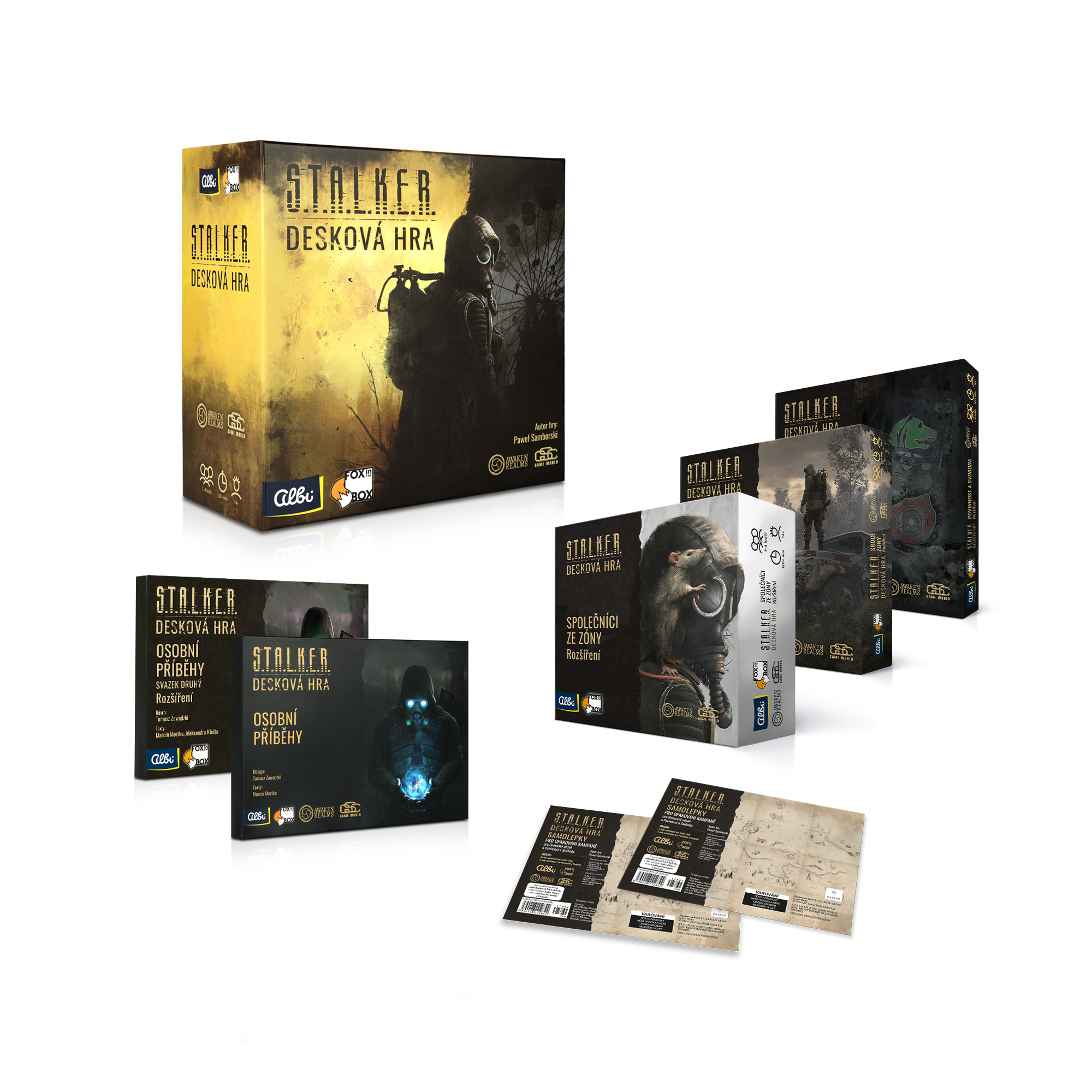 Výhodné balení - Stalker: Gameplay All in (první a druhá vlna) Albi Albi