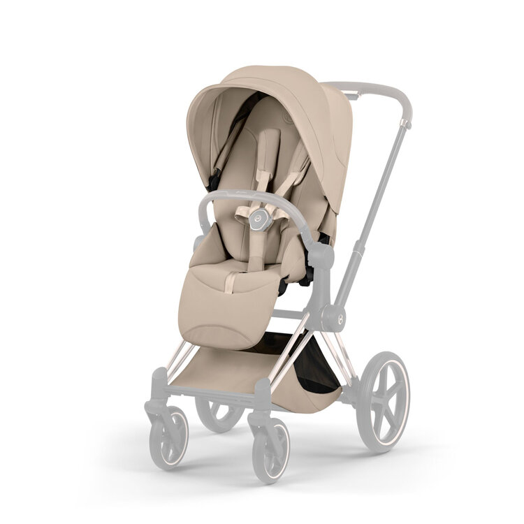 CYBEX Sportovní sedačka Priam 5.0 Cozy Beige Style Collection 2026 Platinum Cybex