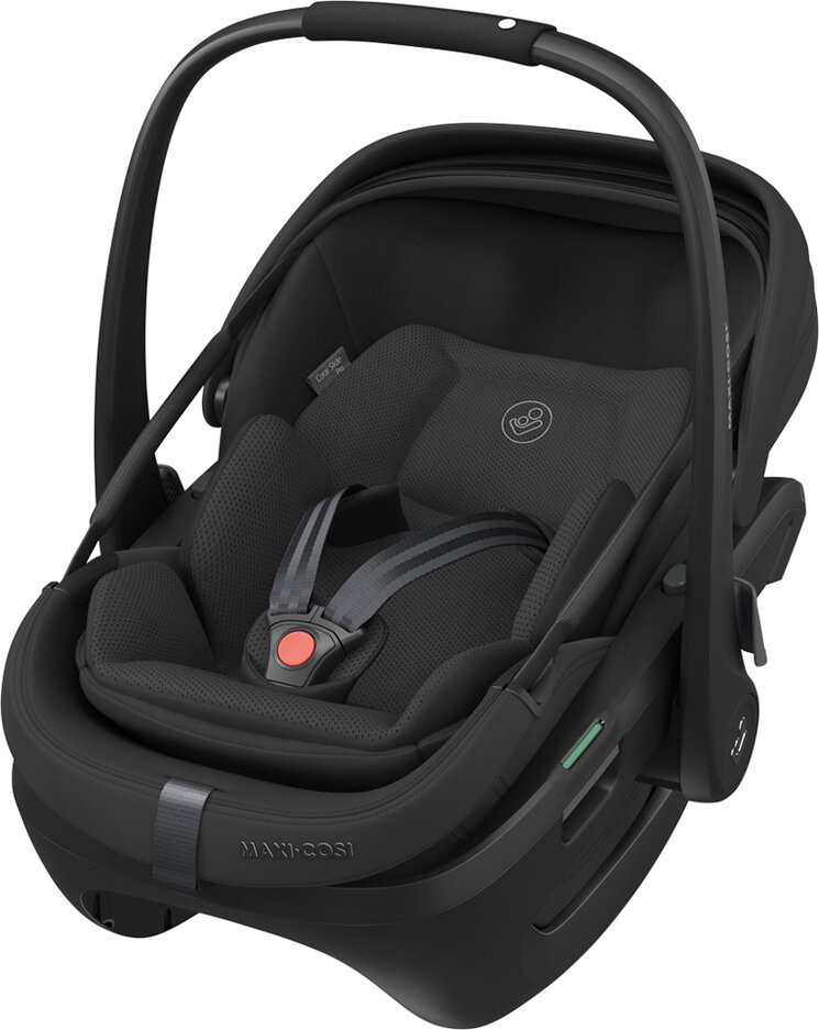 MAXI-COSI Autosedačka Coral Slide Pro (40-87 cm/0-13 kg) Onyx Black Maxi-Cosi