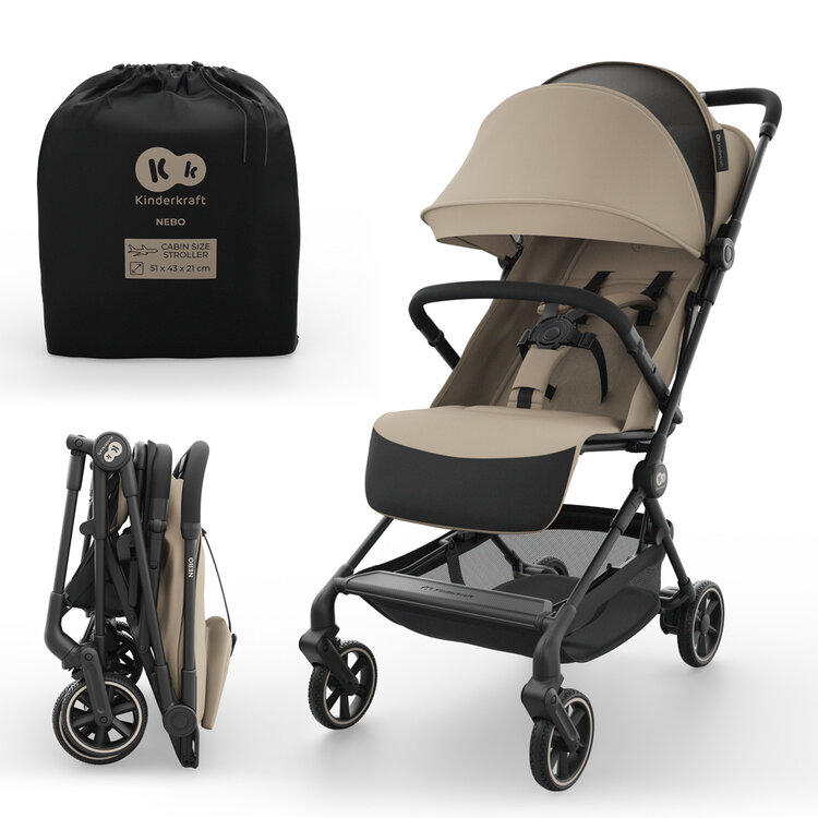 KINDERKRAFT Kočárek sportovní Nebo Soft Beige Kinderkraft