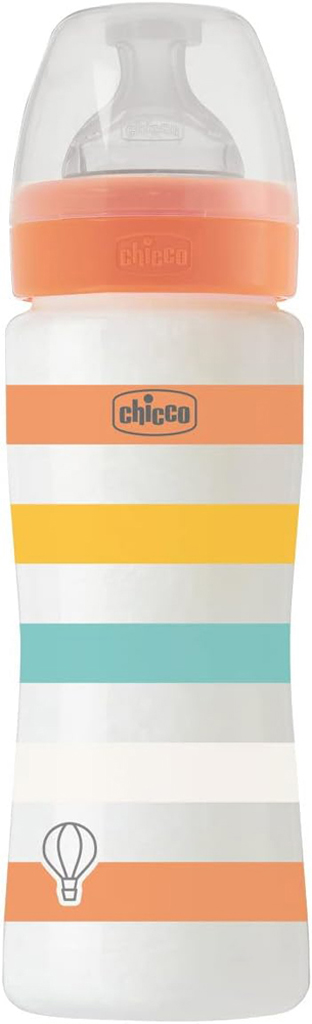 CHICCO Láhev kojenecká Well-being silikon 330 ml uni Chicco