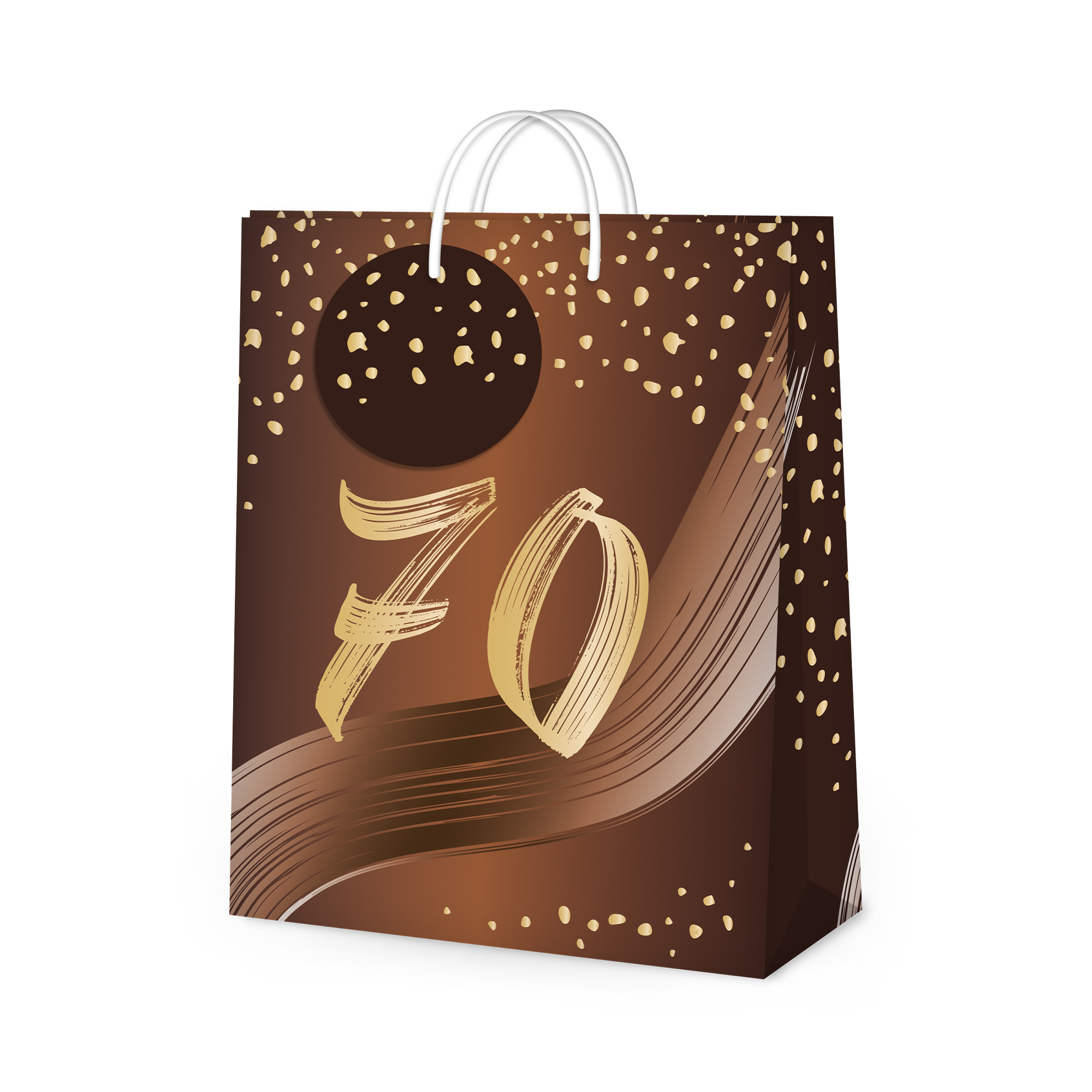 Dárková taška velká - Jubileum 70 (26 × 12