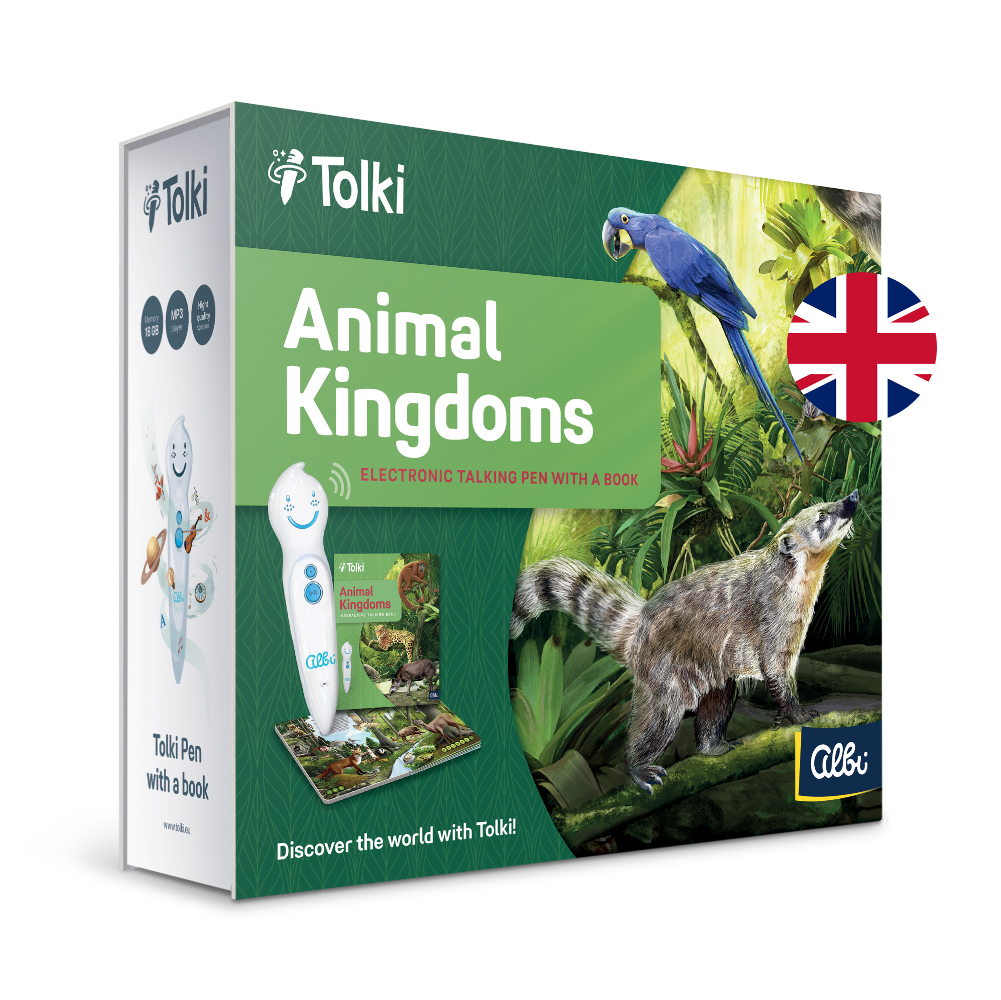 Tolki Pen + Animal Kingdoms EN - 2021 Albi Albi