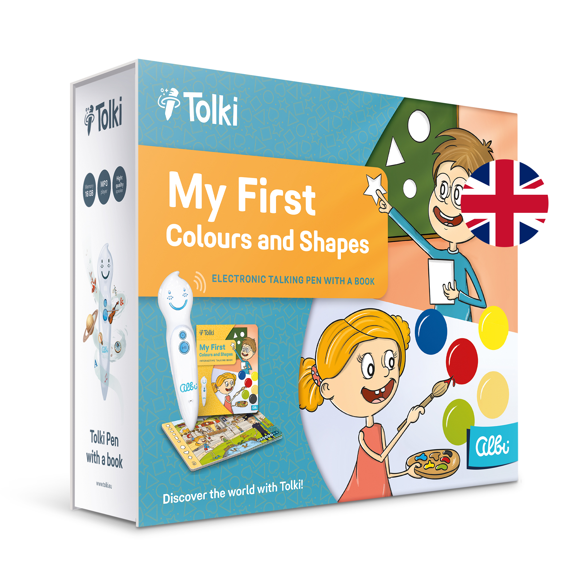 Tolki Pen + My First Colours and Shapes EN - 2021 Albi Albi