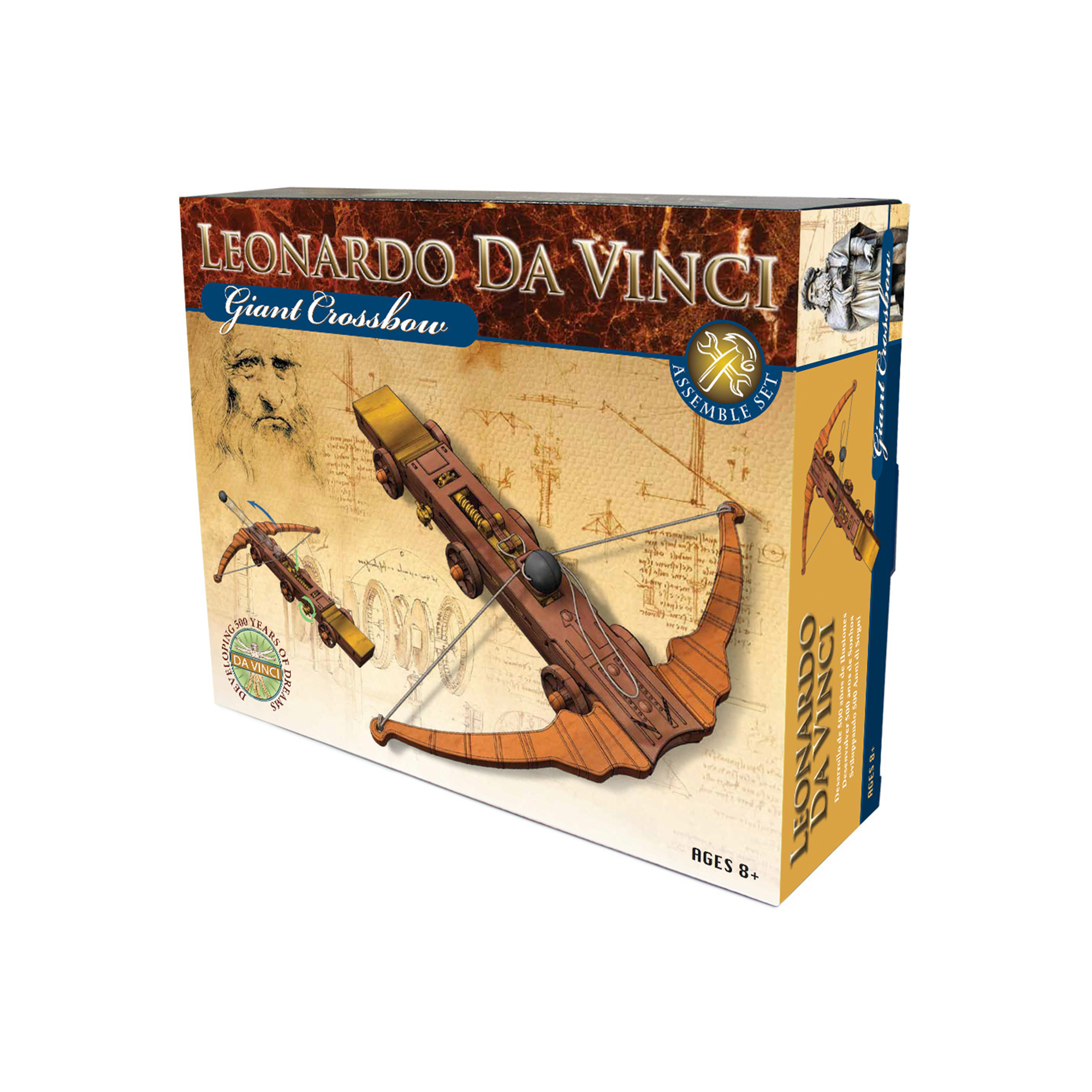 Stavebnice Leonardo Da Vinci - Obří kuše Albi Albi