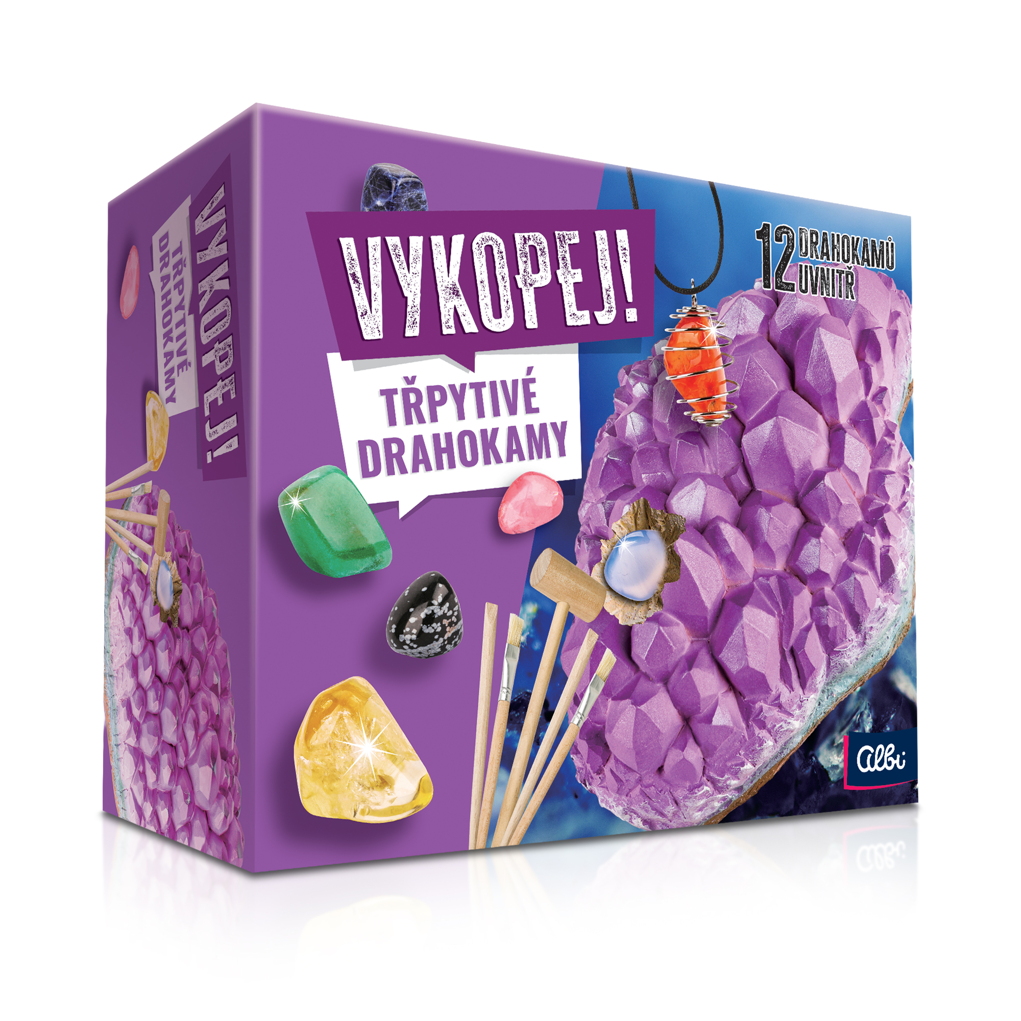 Vykopej! - Třpytivé drahokamy Albi Albi