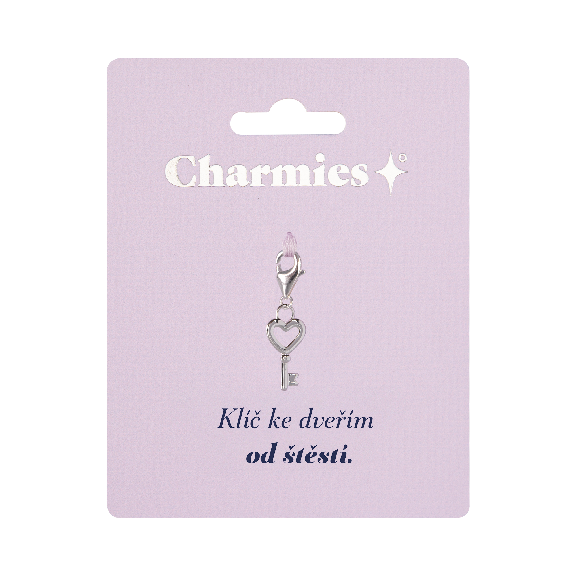 Stříbrný přívěsek klíče - Dveře od štěstí Albi Albi