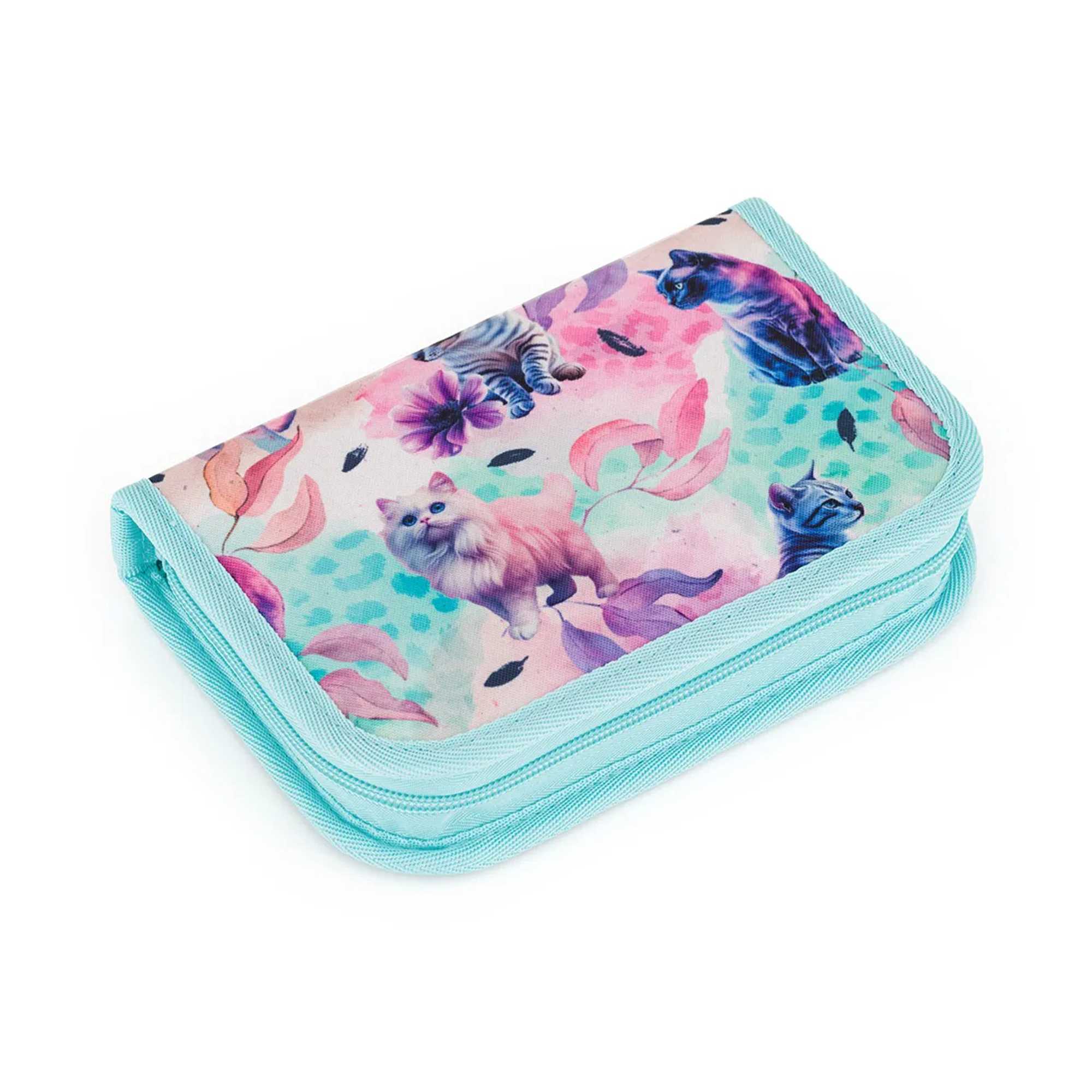 Školní penál - Koťátka a květy Topgal Topgal