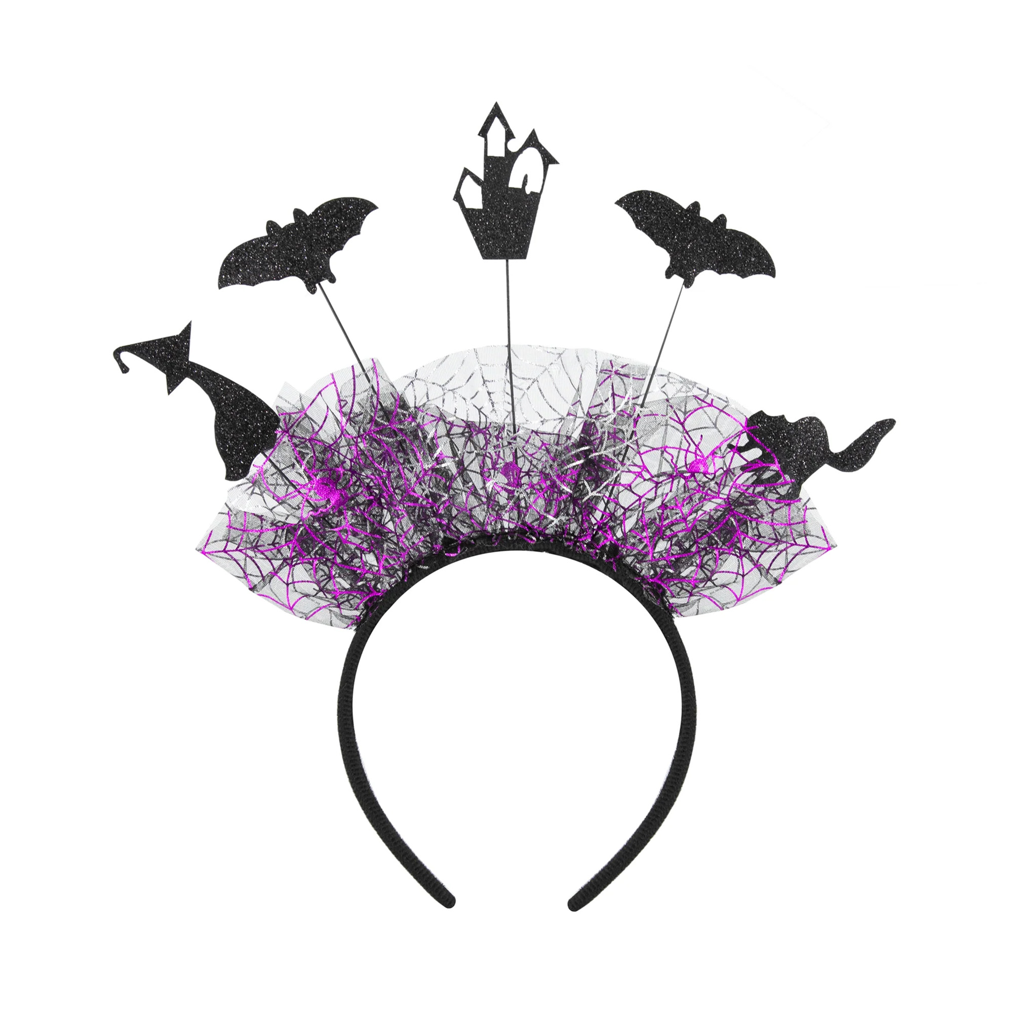 Čelenka Královna čarodějnic s tylovou korunou Albi Albi