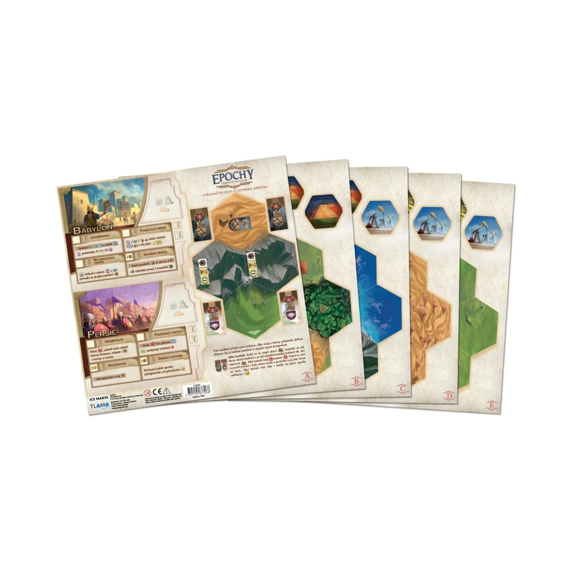 Epochy: Střední východ a Jižní Amerika Tlama games Tlama games