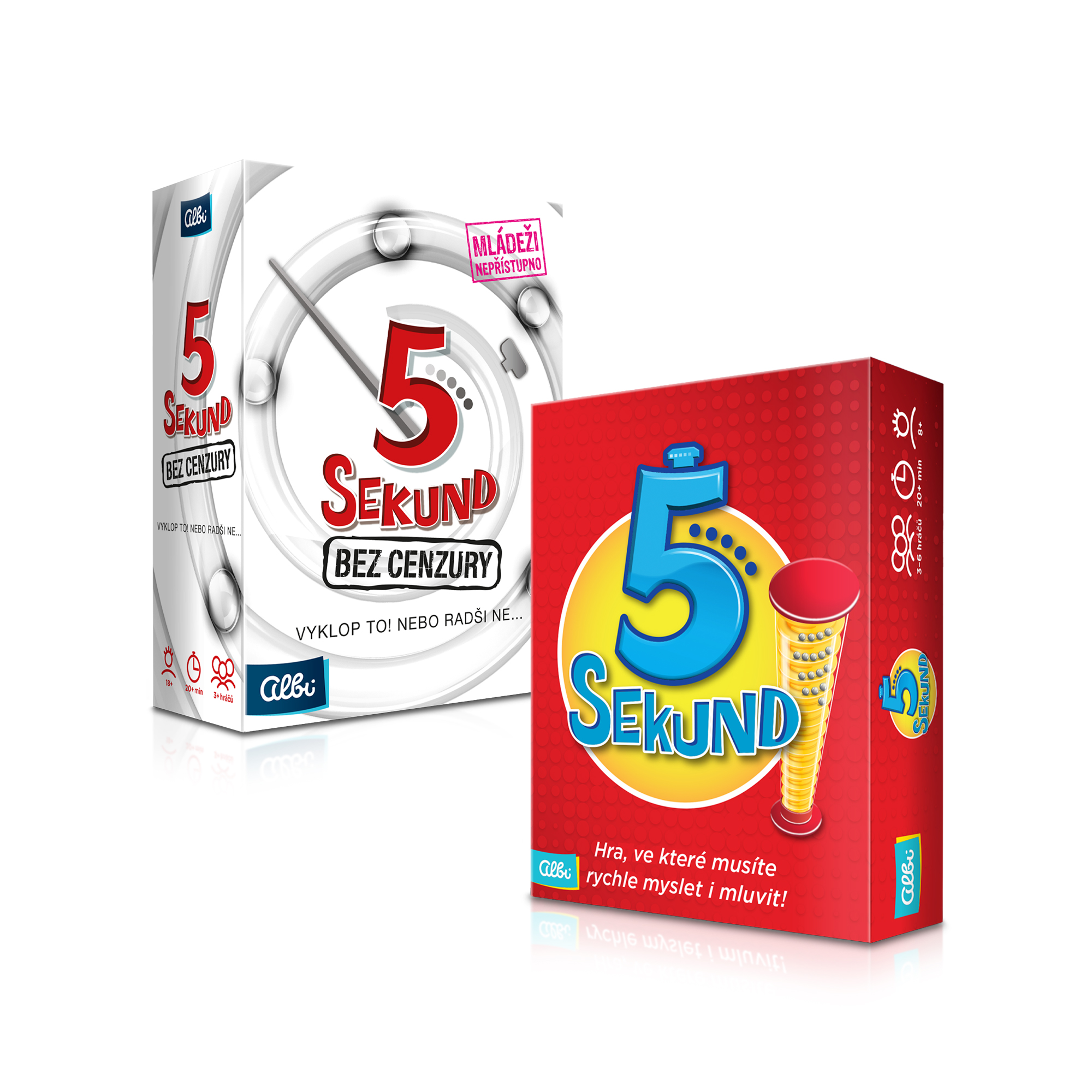 Výhodné balení - 5 sekund + rozšíření Bez cenzury Albi Albi