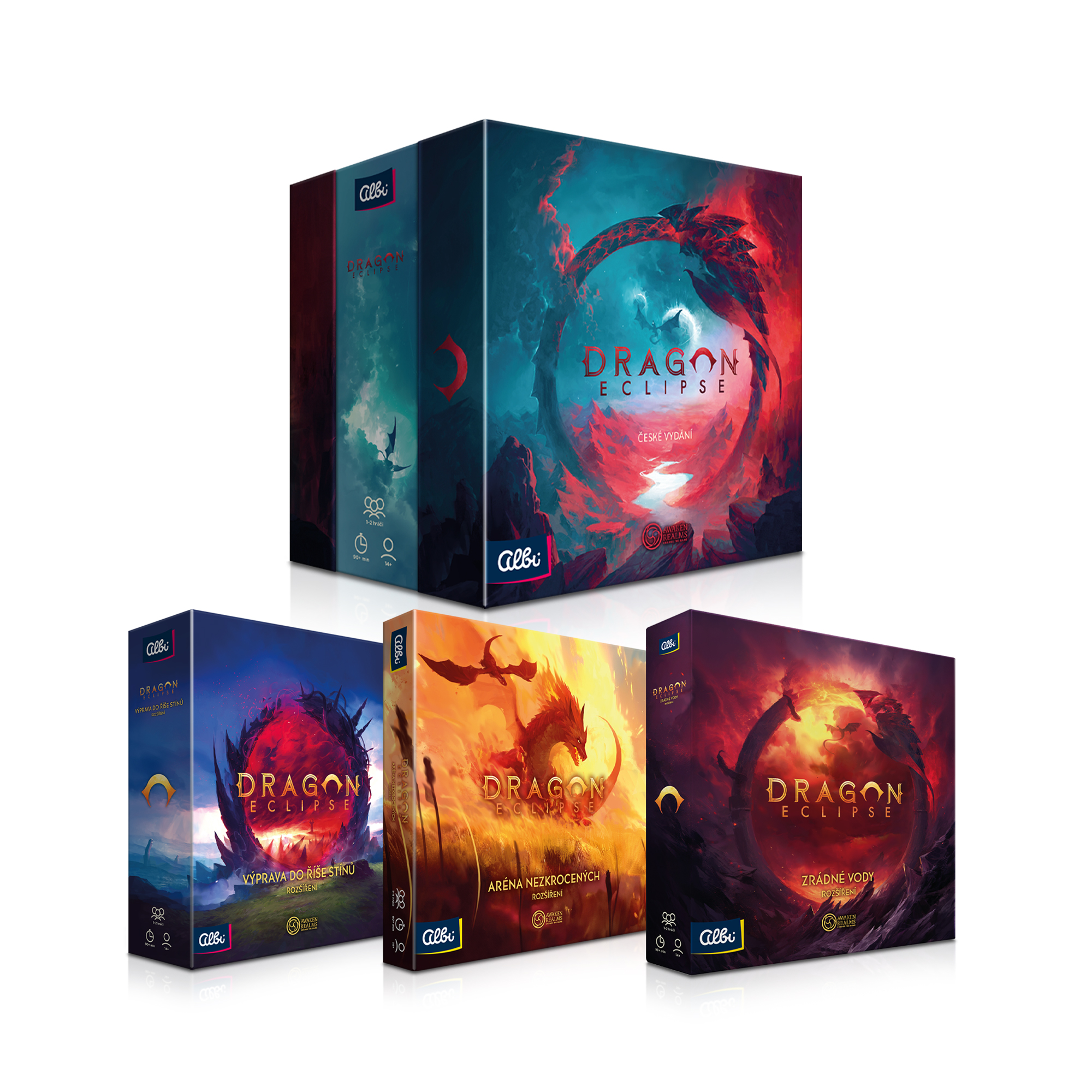 Výhodné balení - Dragon Eclipse: Gameplay All-in Albi Albi