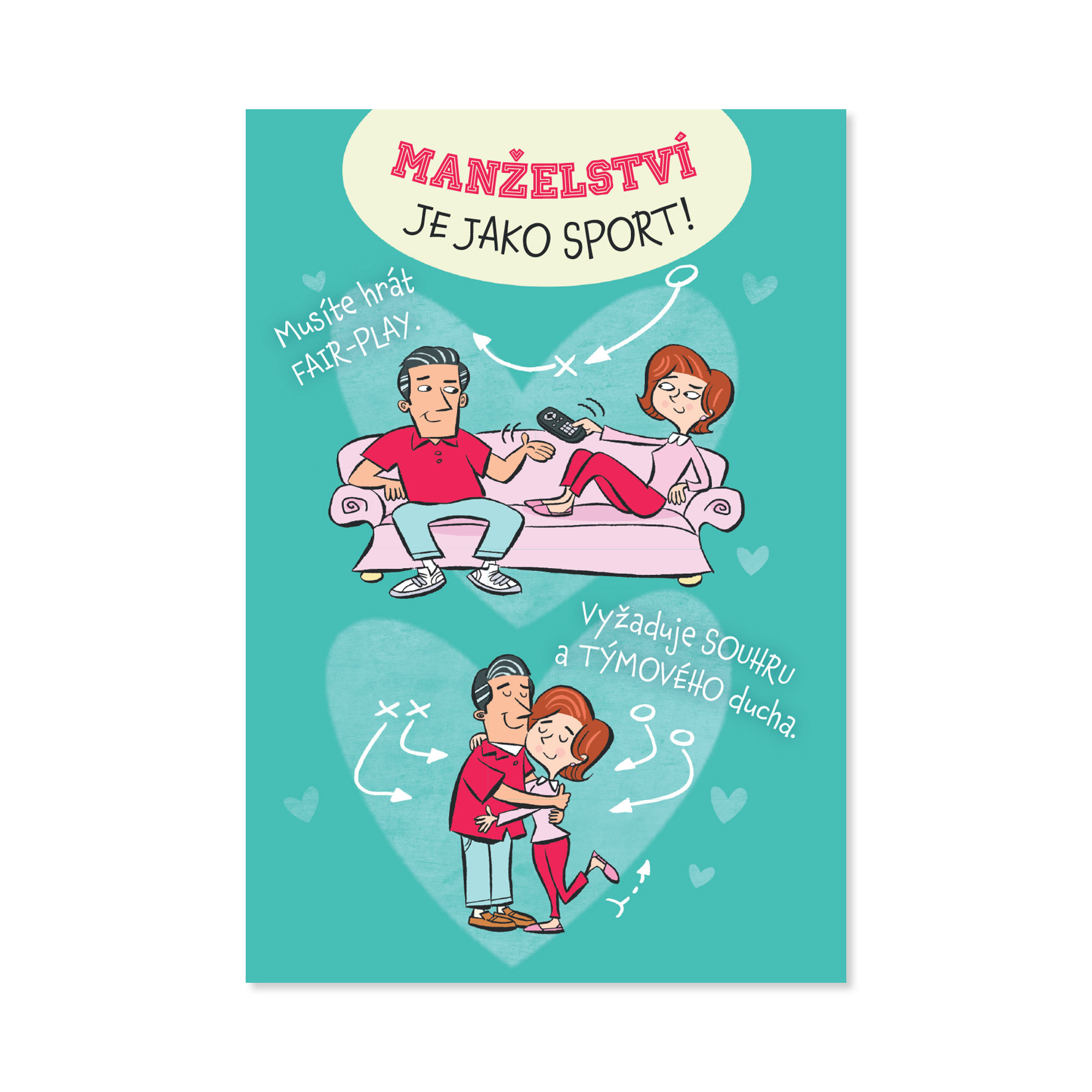 Svatební přání - Manželství je jako sport Albi Albi