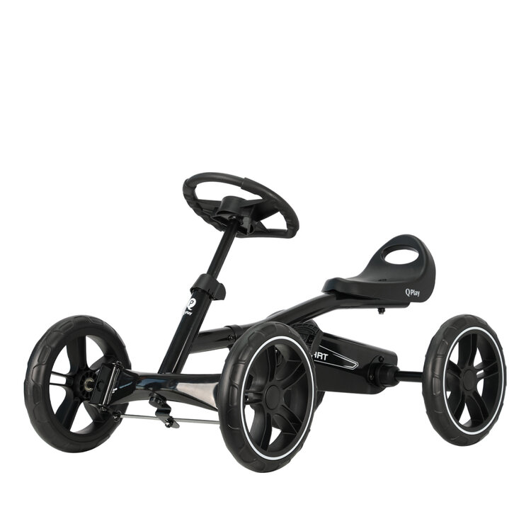 QPLAY Čtyřkolka Go Kart Black
